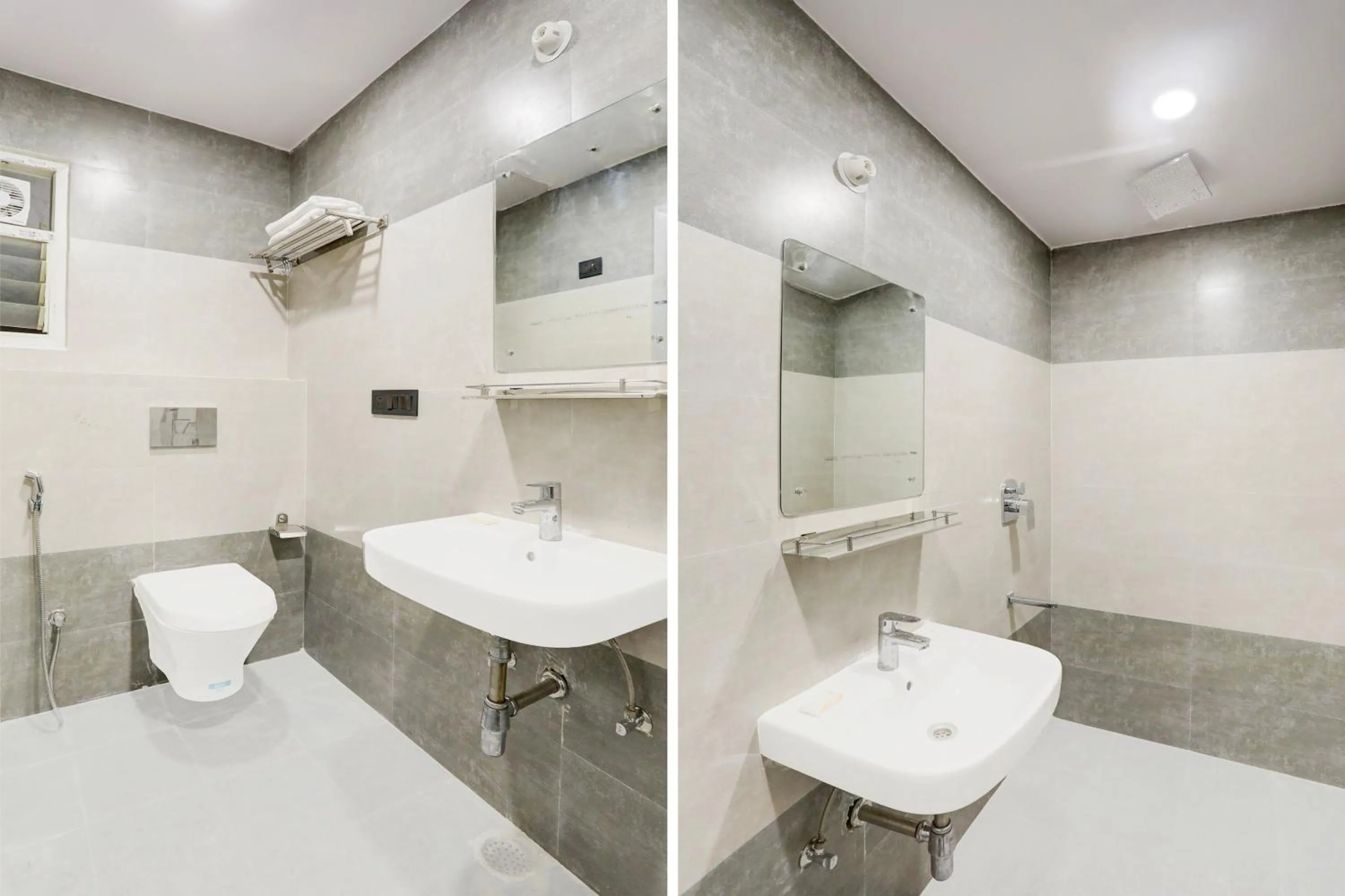 Bathroom in Super Townhouse Oak AIIMS Walmi Govindpur