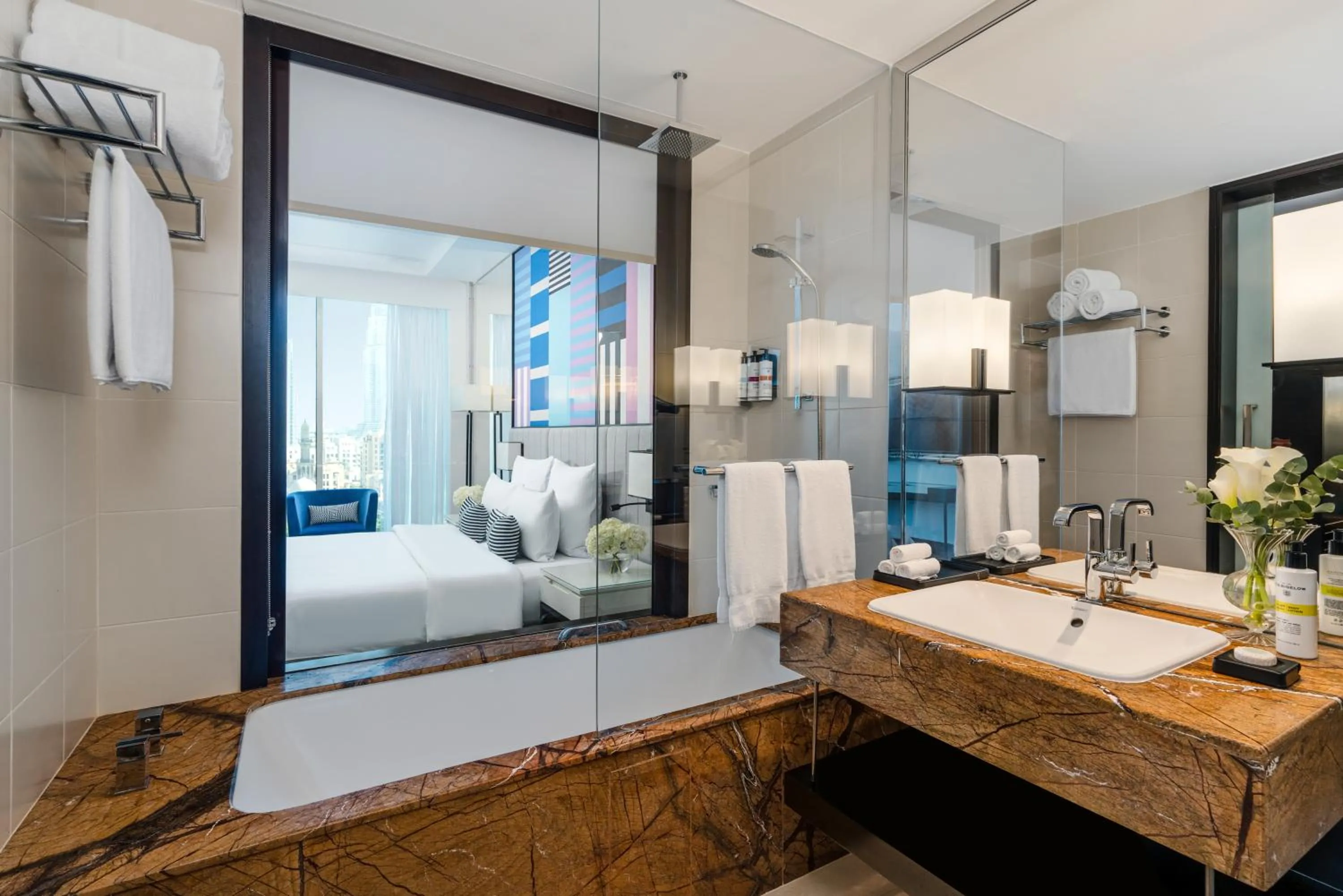 Bathroom in Pullman Dubai Downtown