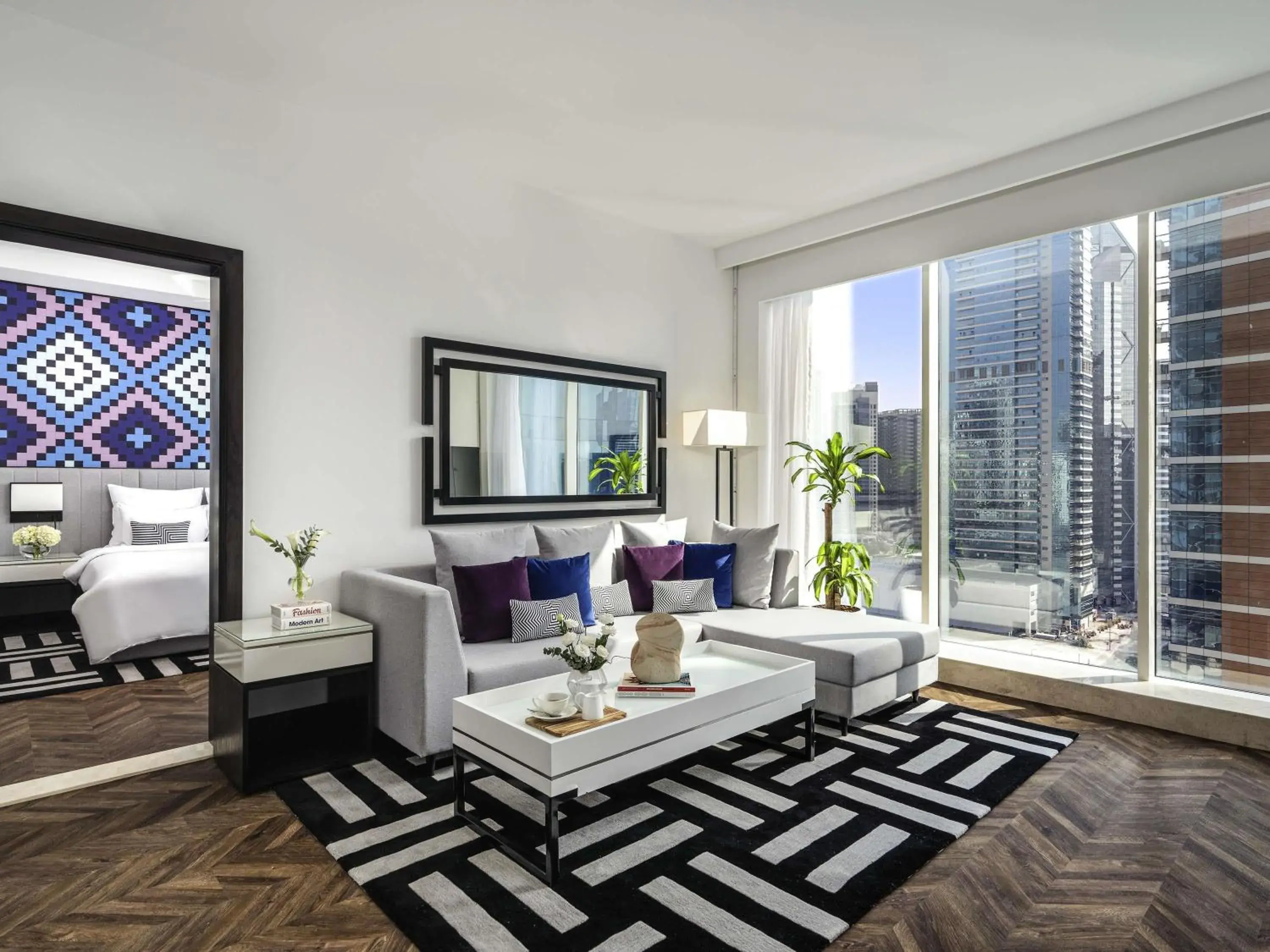 Bedroom in Pullman Dubai Downtown Bedroom in Pullman Dubai Downtown