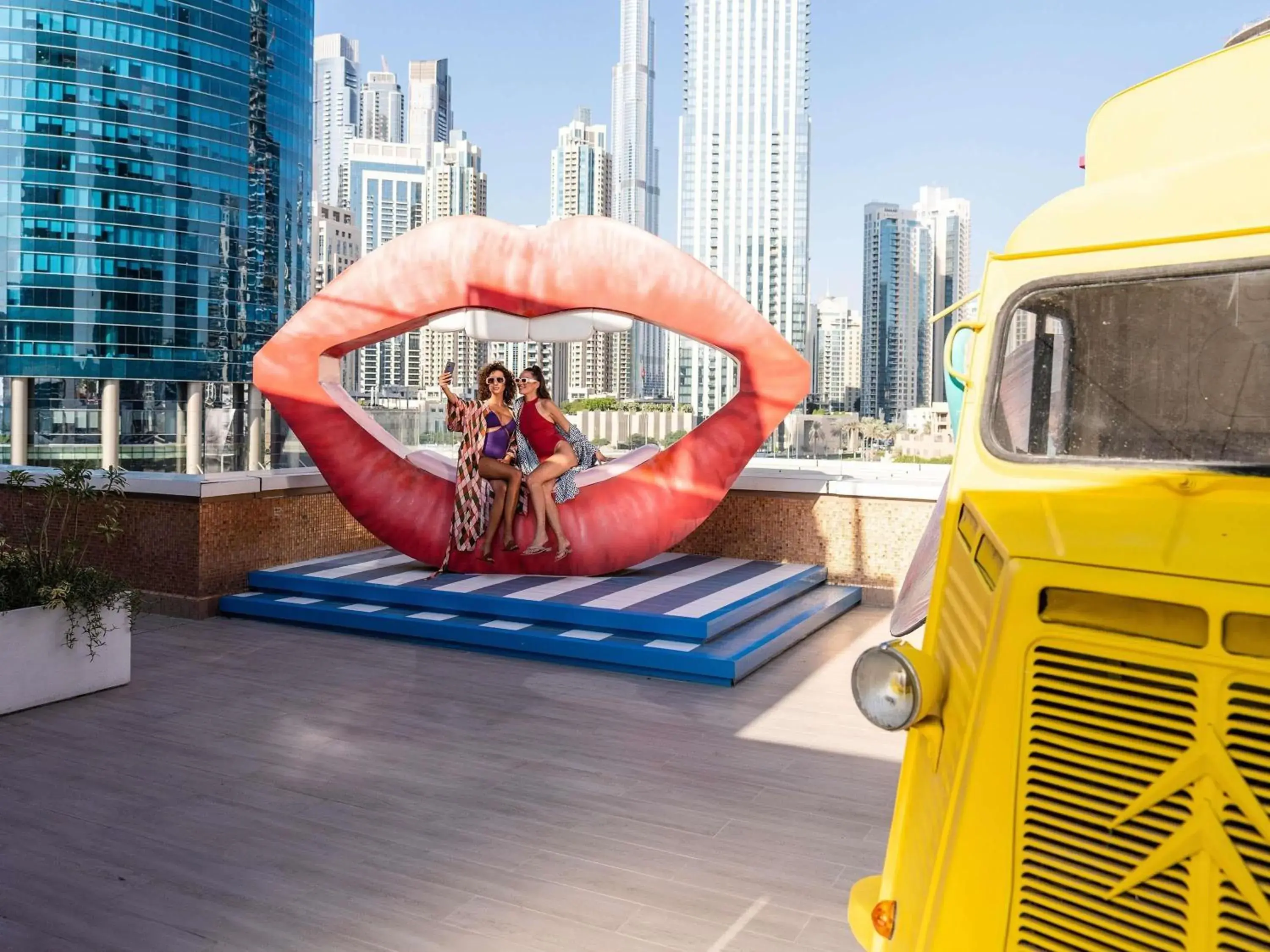 Lounge or bar in Pullman Dubai Downtown Lounge or bar in Pullman Dubai Downtown