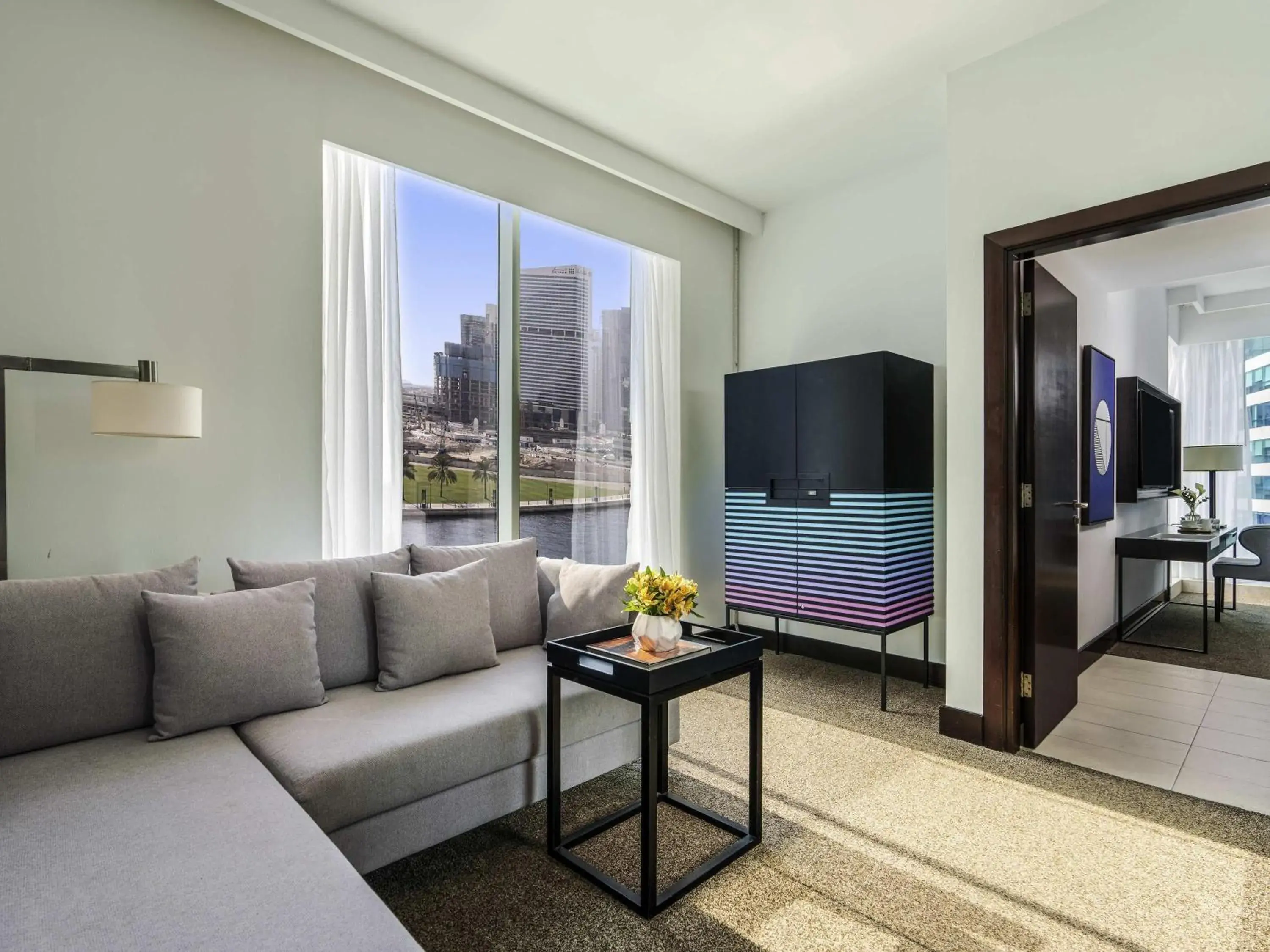 Bedroom in Pullman Dubai Downtown Bedroom in Pullman Dubai Downtown