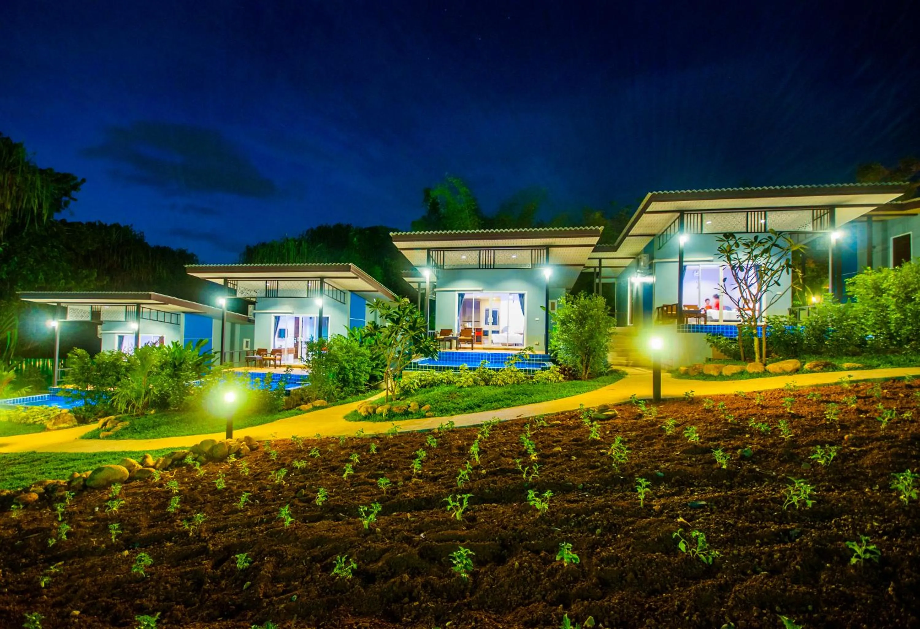 Time of day in Chomphu Resort