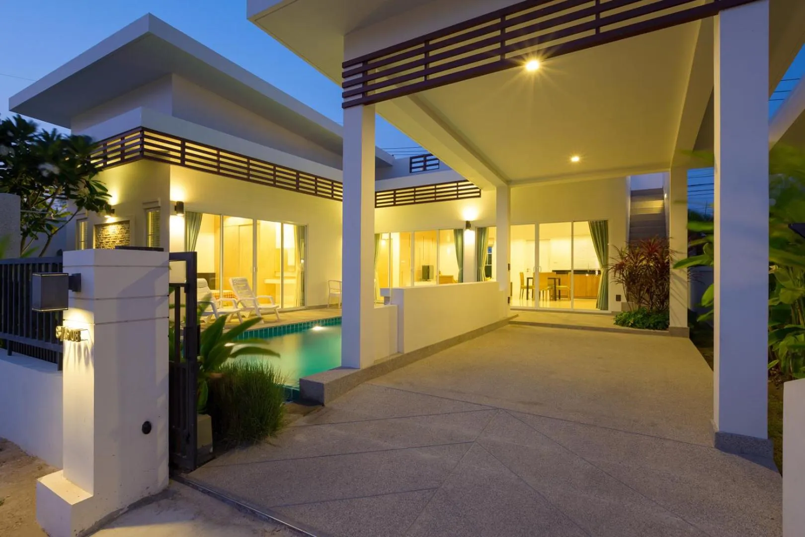Property building in Sivana Gardens Villas Hua-Hin