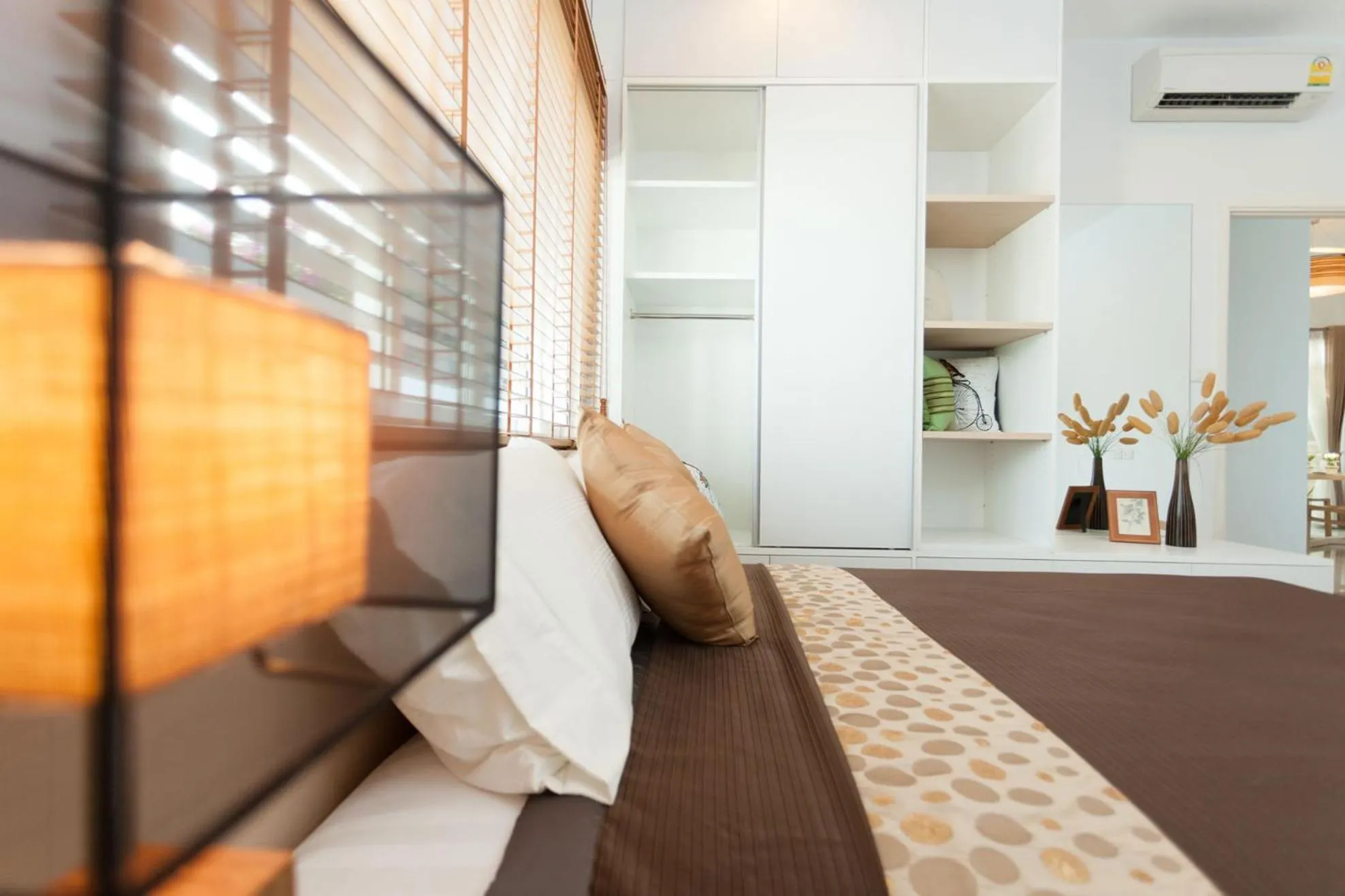 Bedroom, Bed in Sivana Gardens Villas Hua-Hin