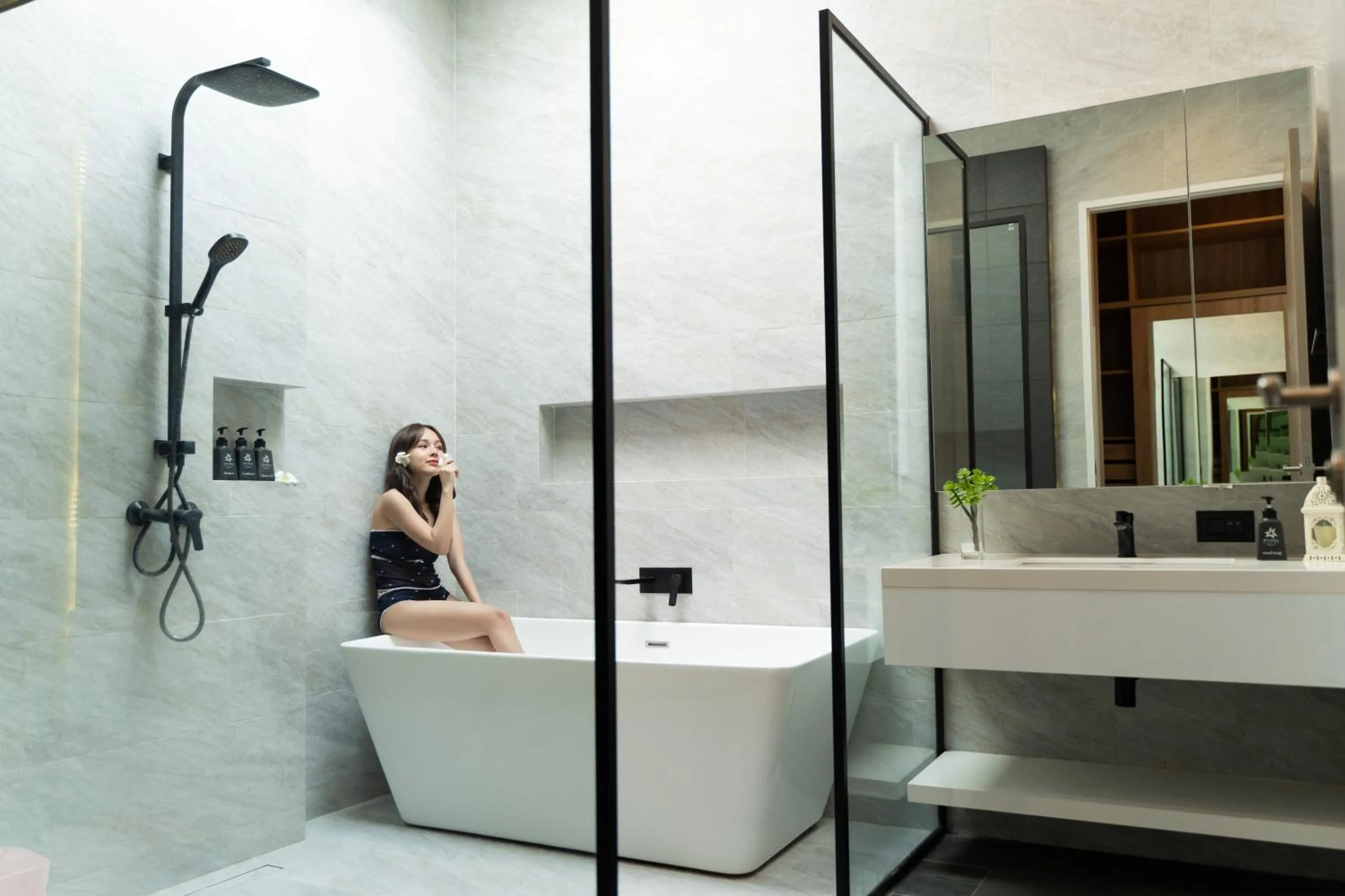 Bathroom in Sivana Gardens Villas Hua-Hin