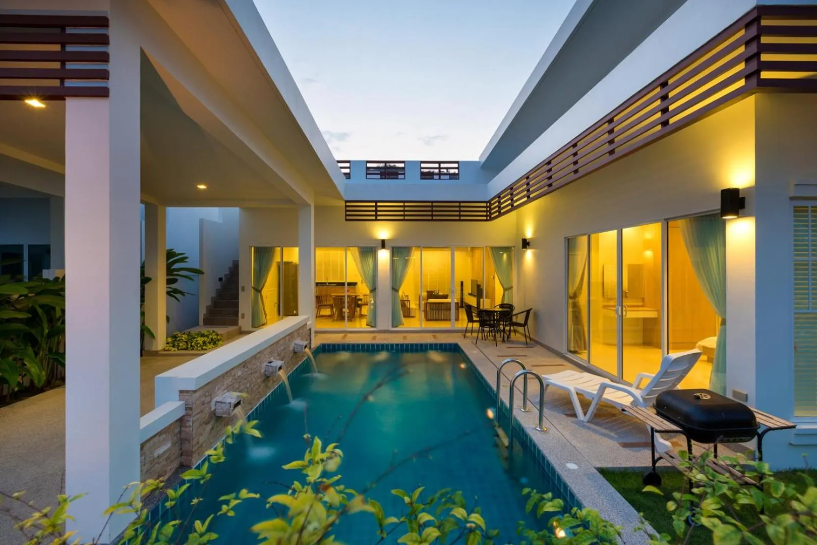 Swimming pool in Sivana Gardens Villas Hua-Hin