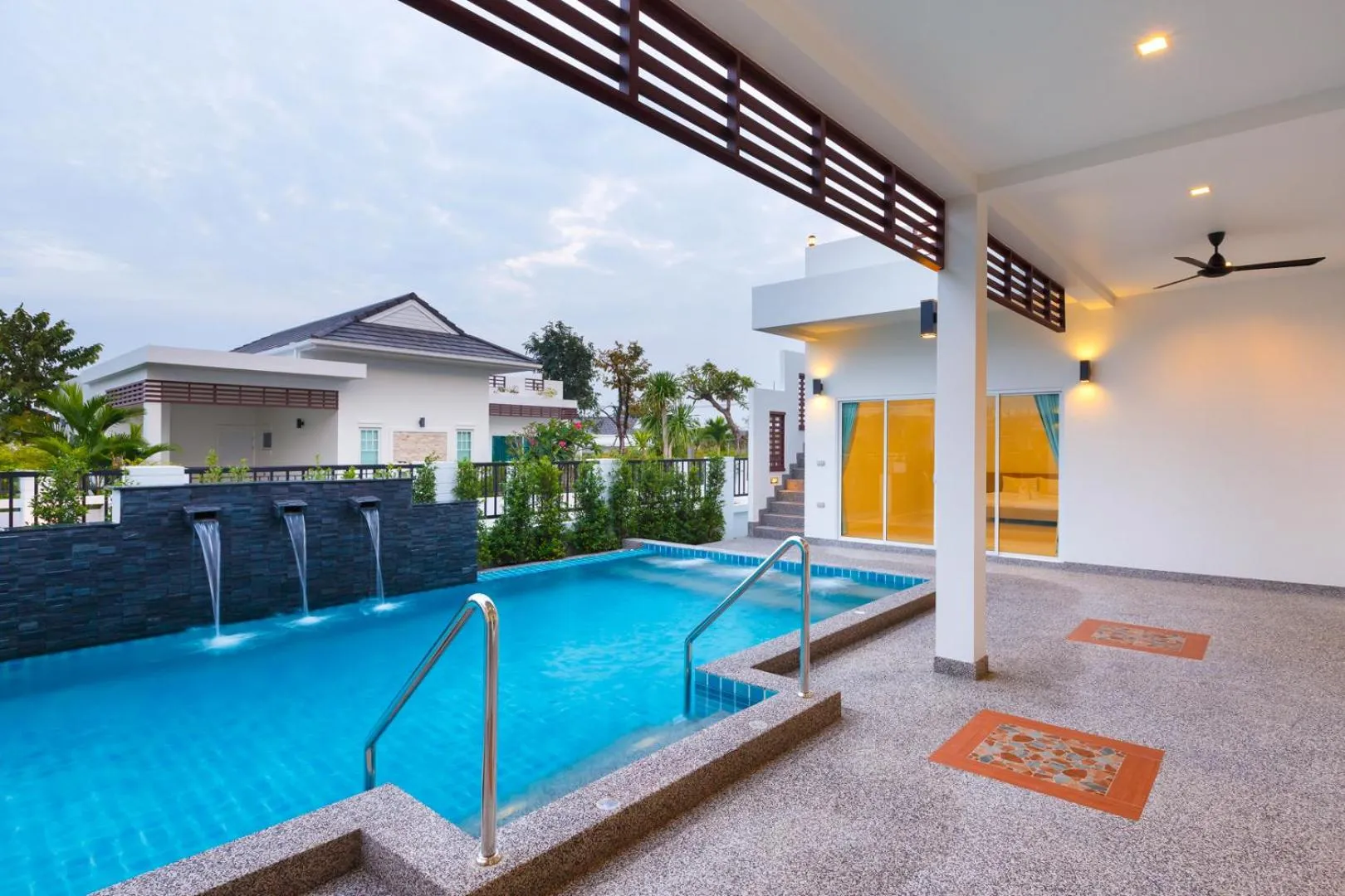 Swimming pool in Sivana Gardens Villas Hua-Hin
