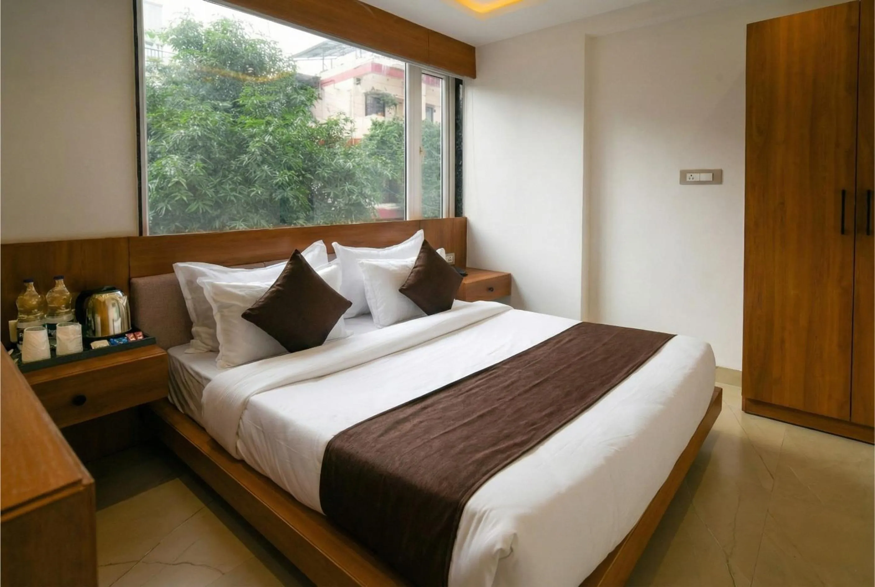Bedroom in The Avinya Stay