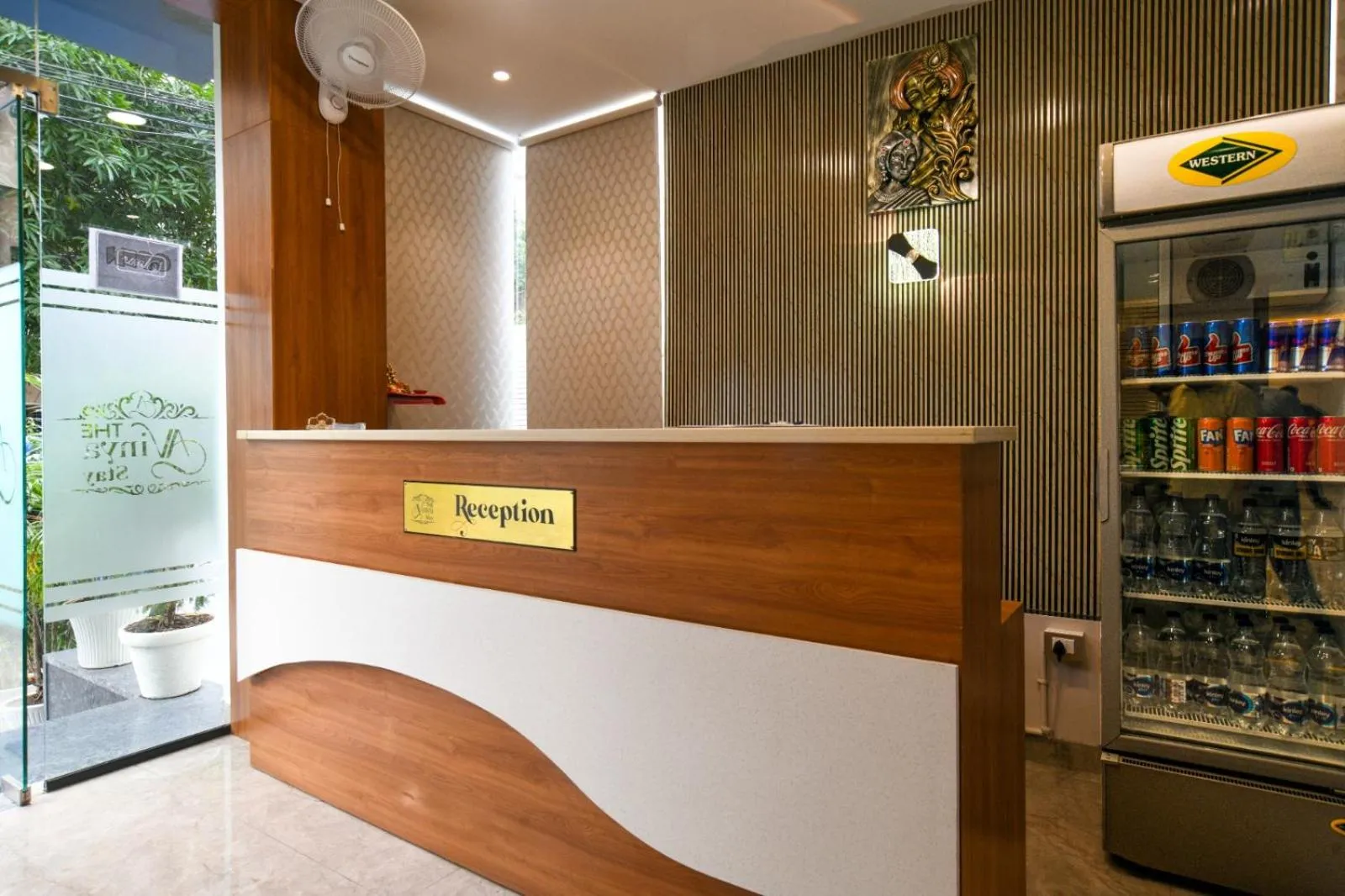 Lobby or reception in The Avinya Stay