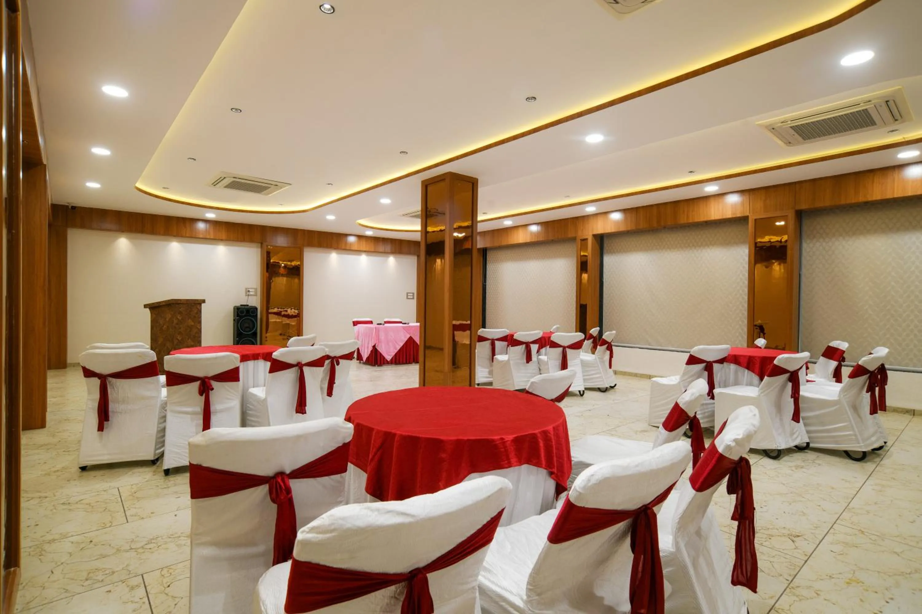 Seating area in The Avinya Stay