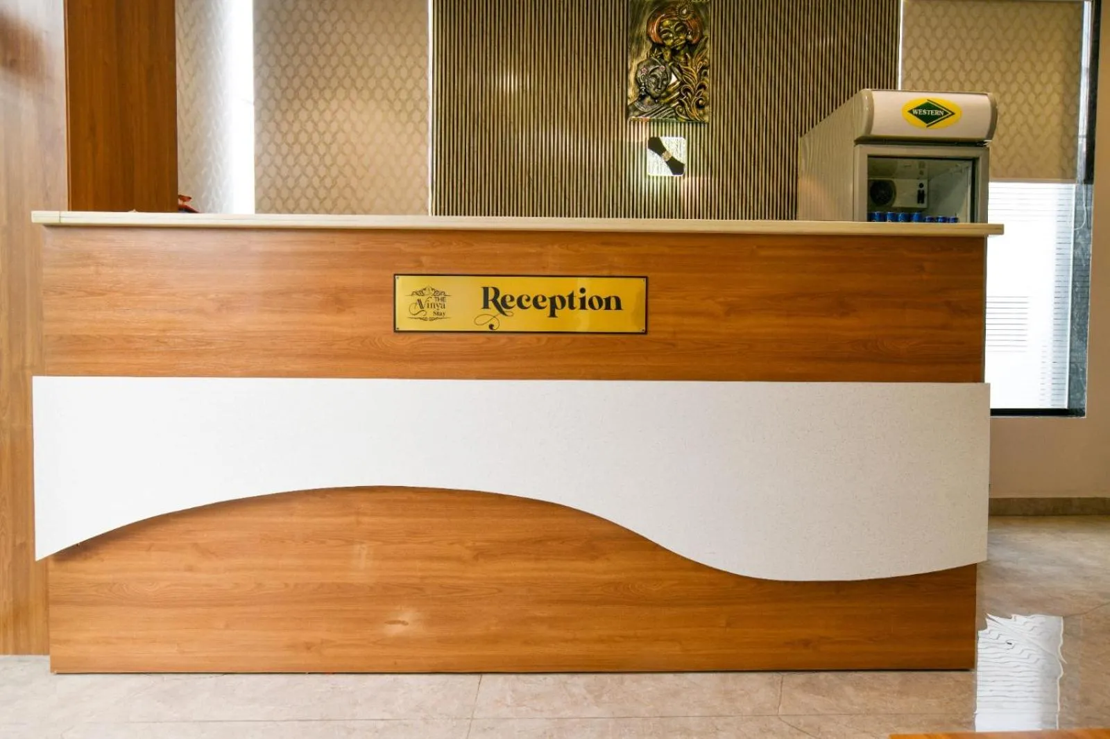 Lobby or reception in The Avinya Stay