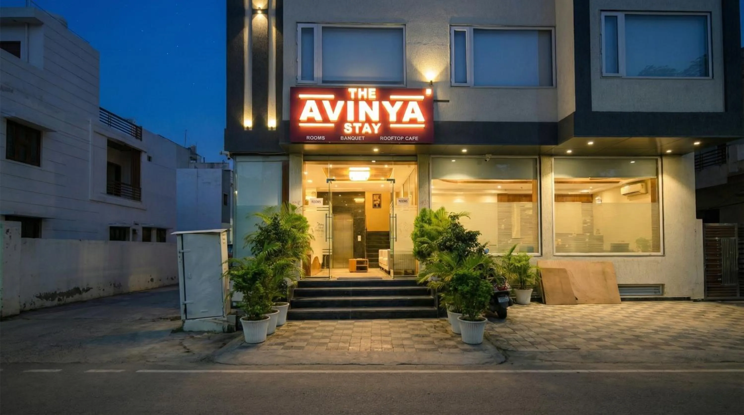 Property building in The Avinya Stay
