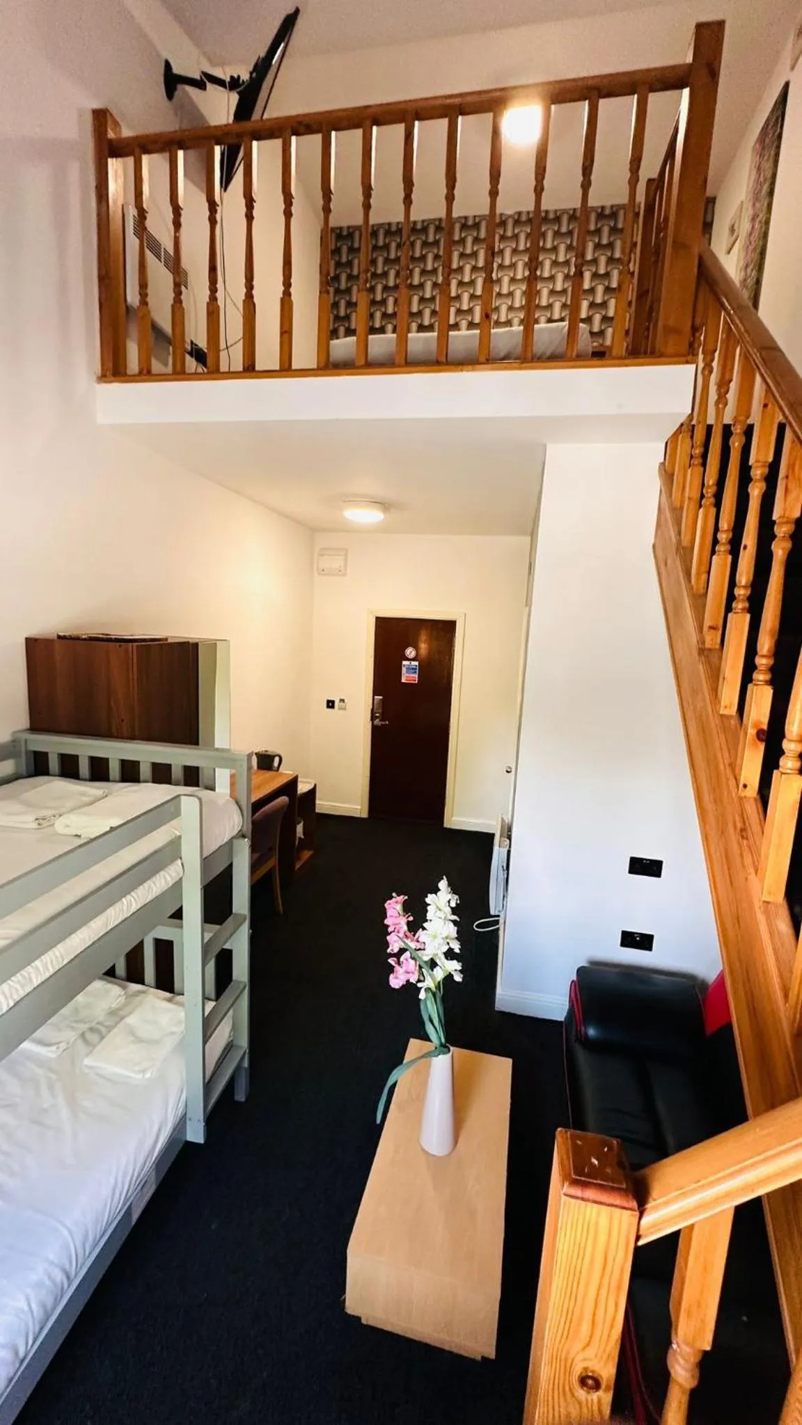 Bed in Imperial Salford Hotel