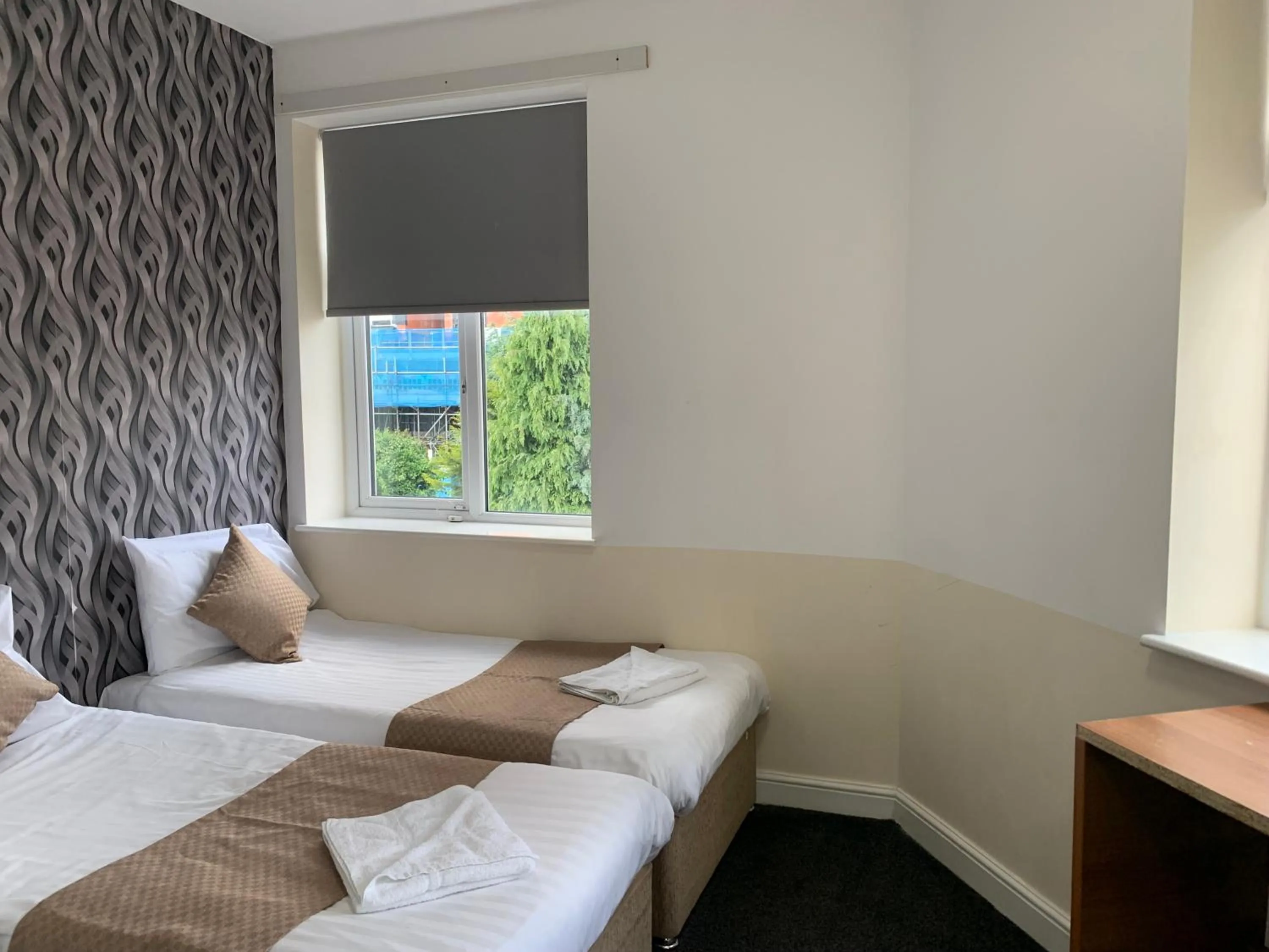 Bed in Imperial Salford Hotel