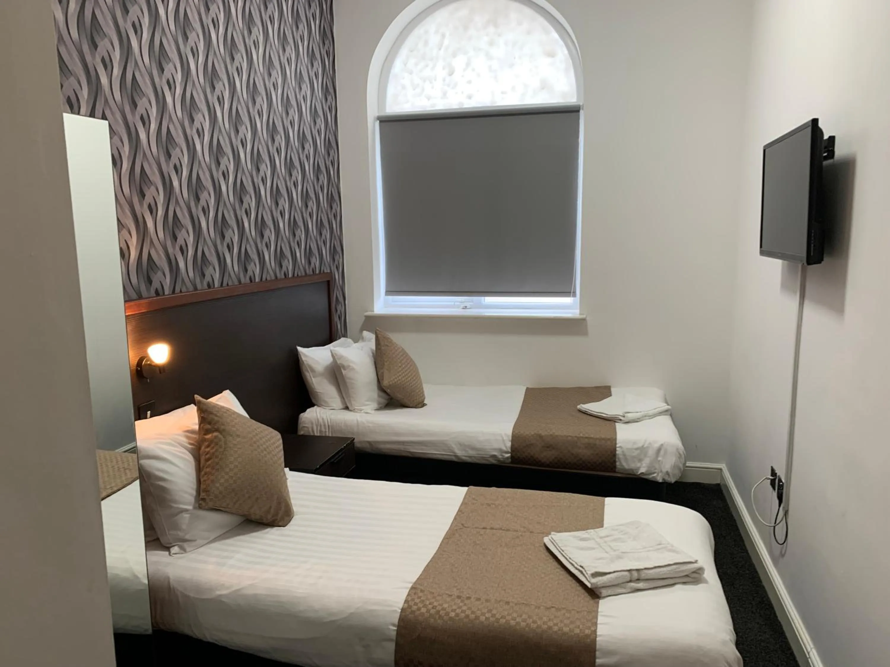 Bed in Imperial Salford Hotel