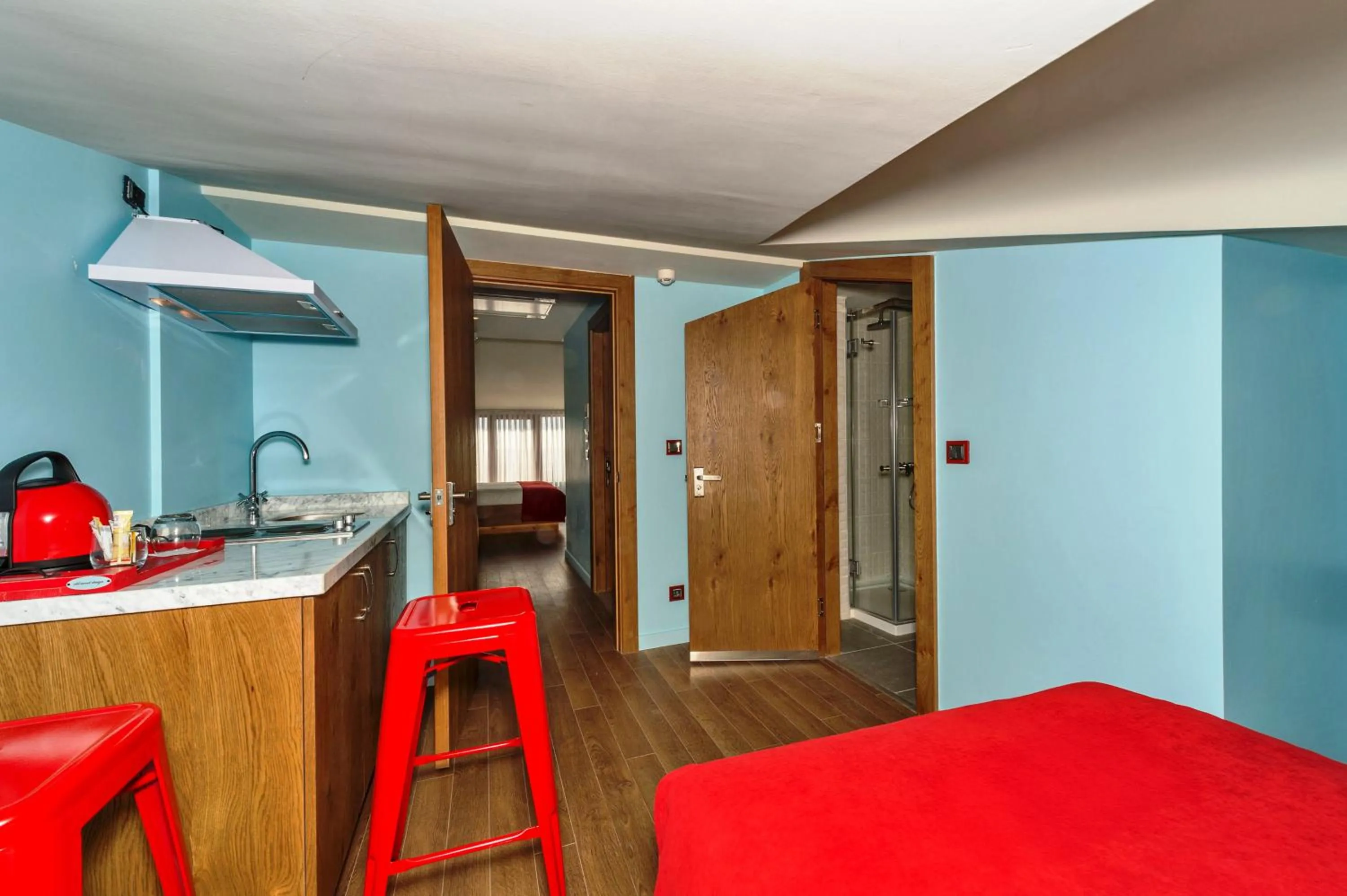 Bed in Taksim Istanbul Nis Hotel - Istiklal Street