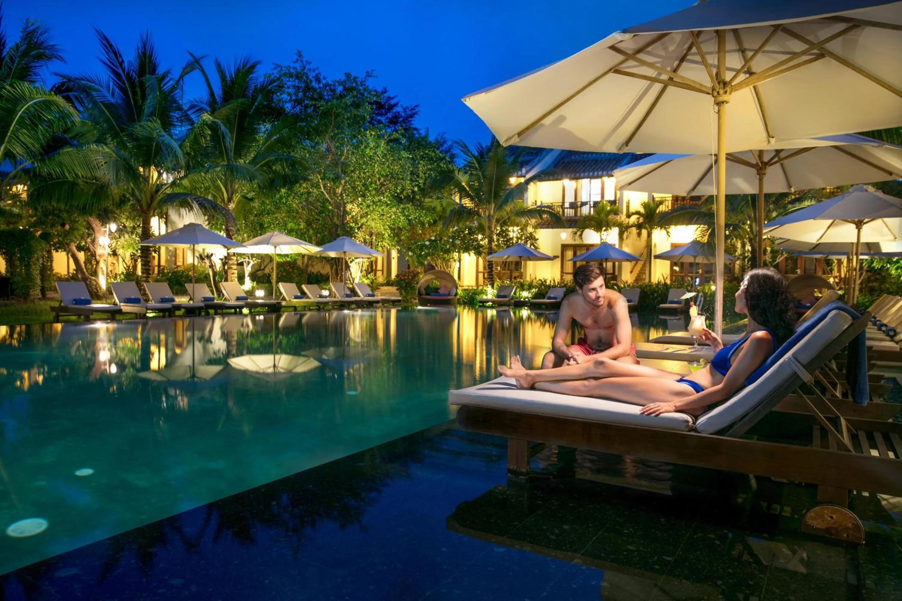 Swimming pool in Mulberry Collection Silk Village