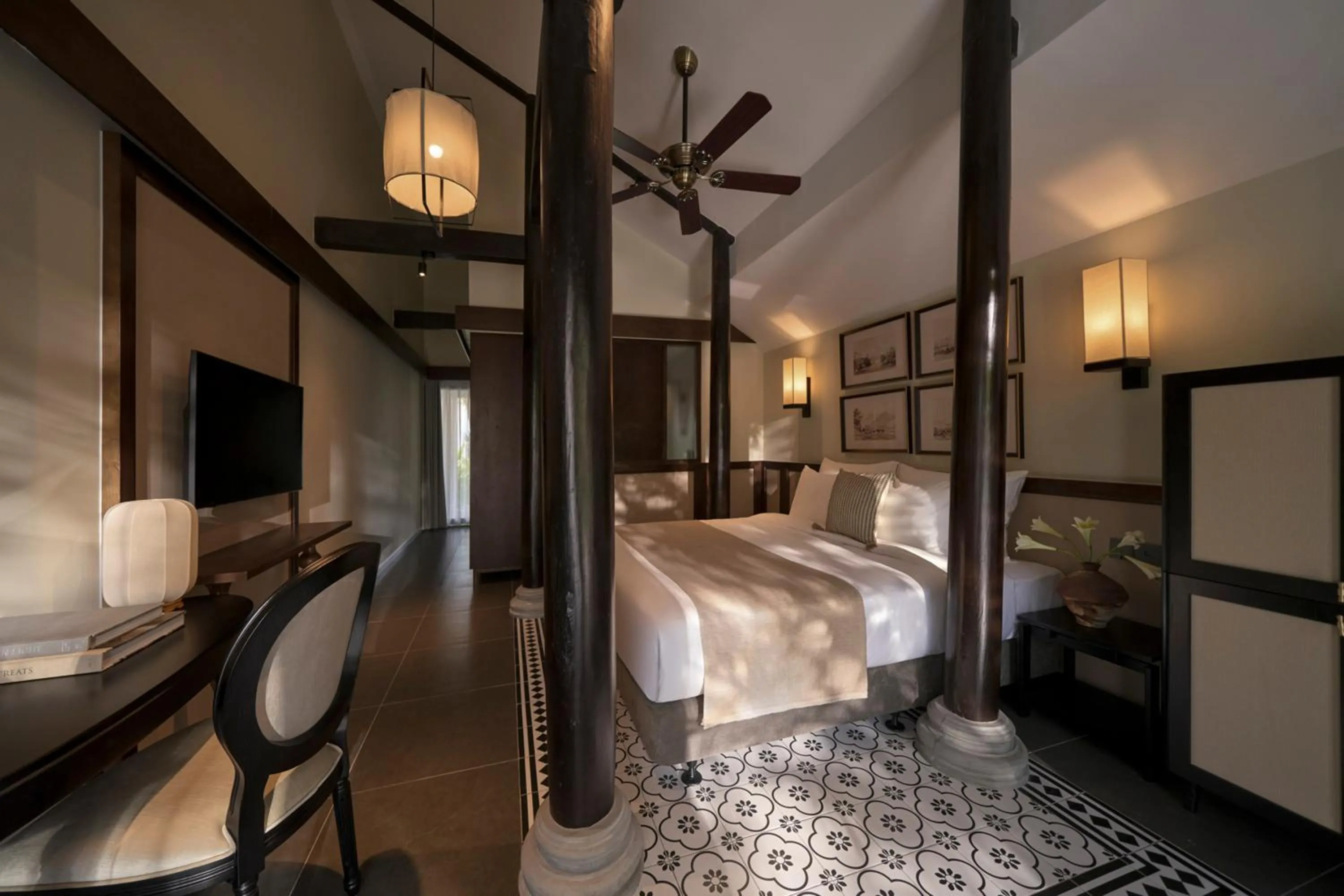Bed in Grand Signature By M Village Hoi An Resort