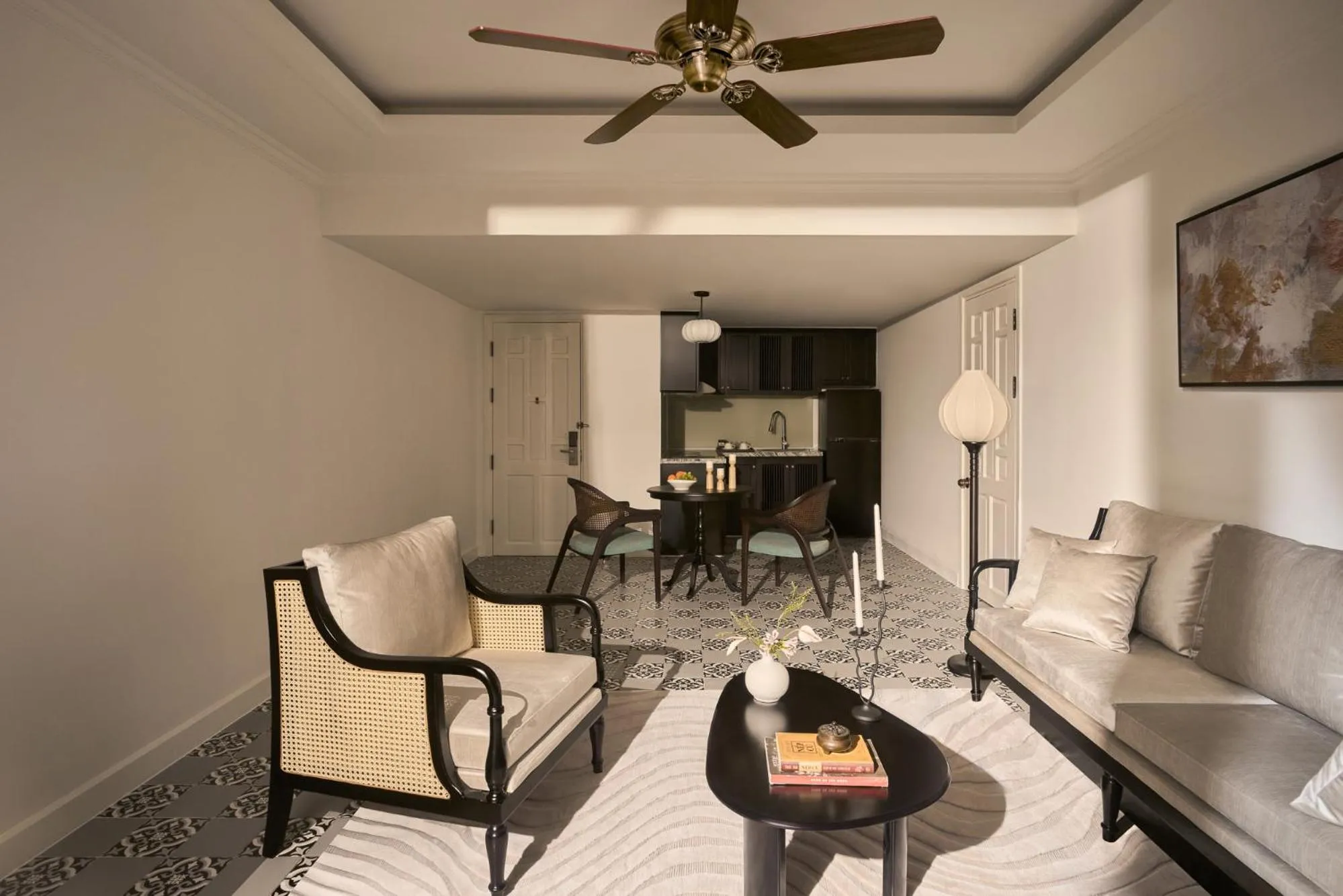 Living room in Grand Signature By M Village Hoi An Resort