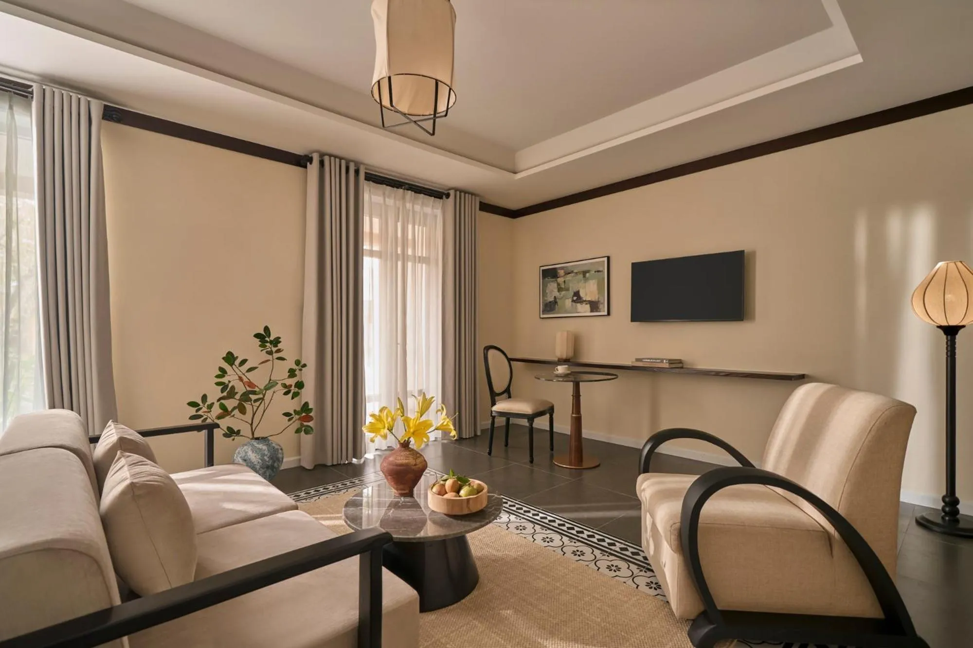 TV and multimedia in Grand Signature By M Village Hoi An Resort