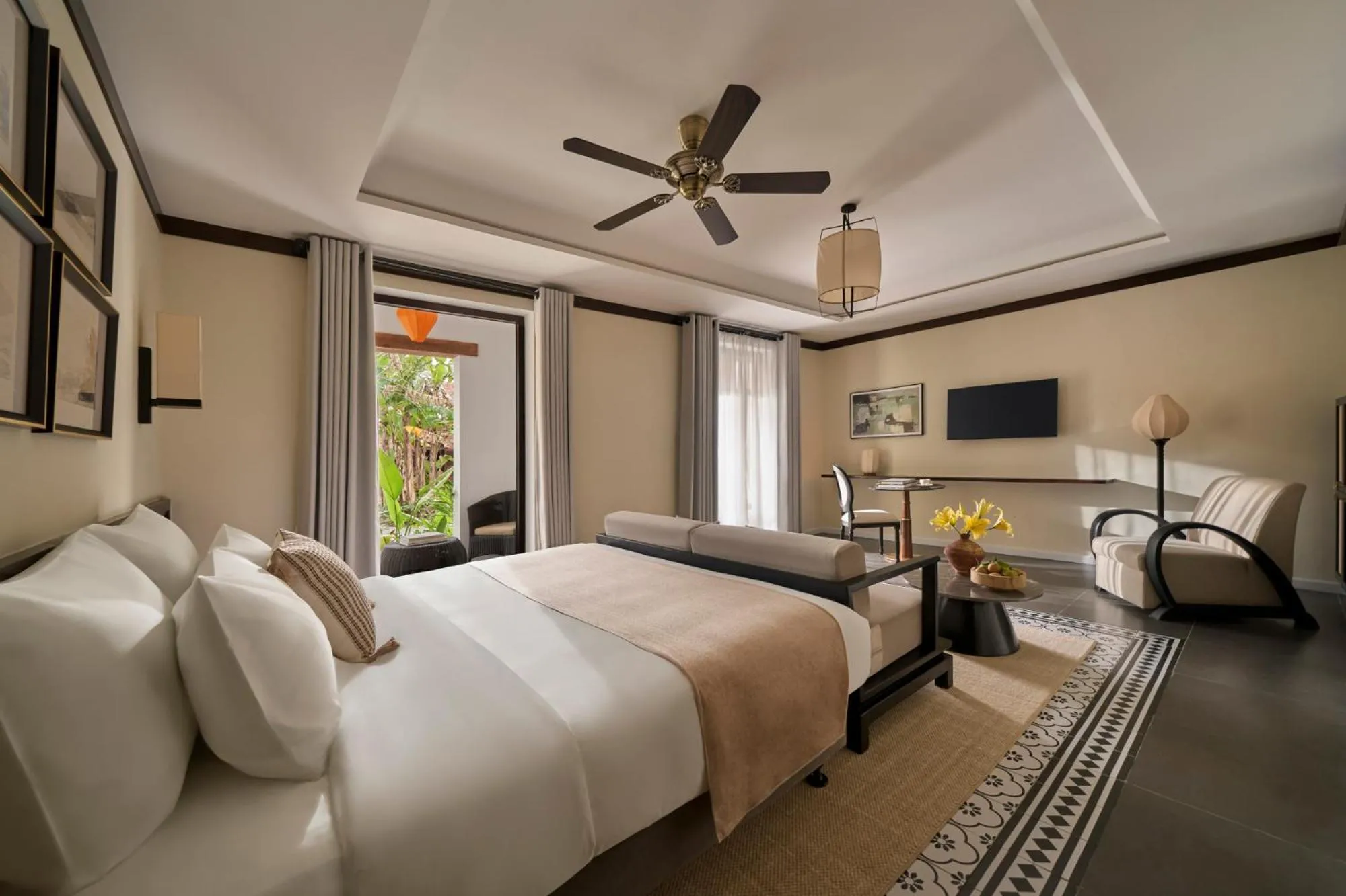 Bed in Grand Signature By M Village Hoi An Resort