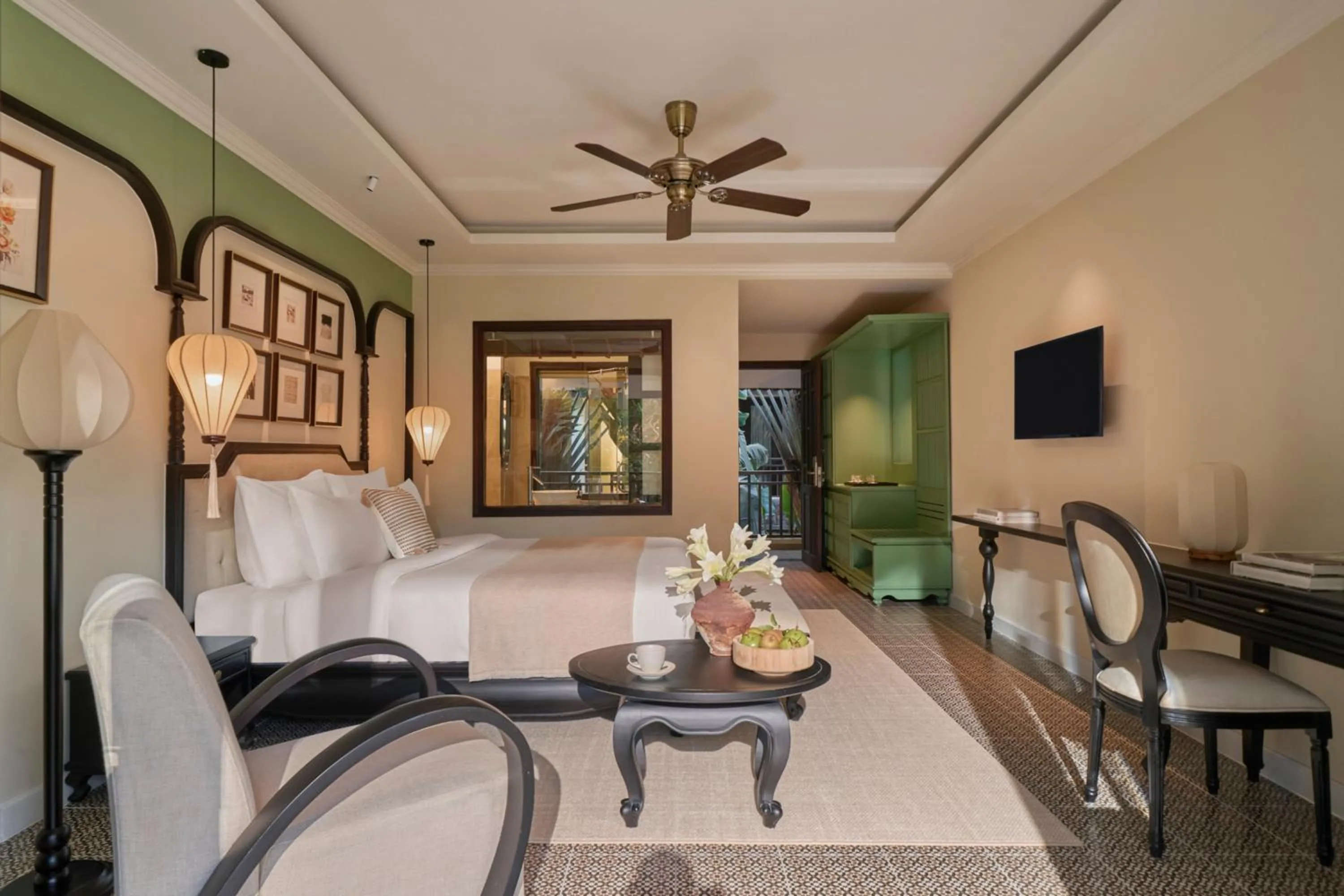 Bed in Grand Signature By M Village Hoi An Resort