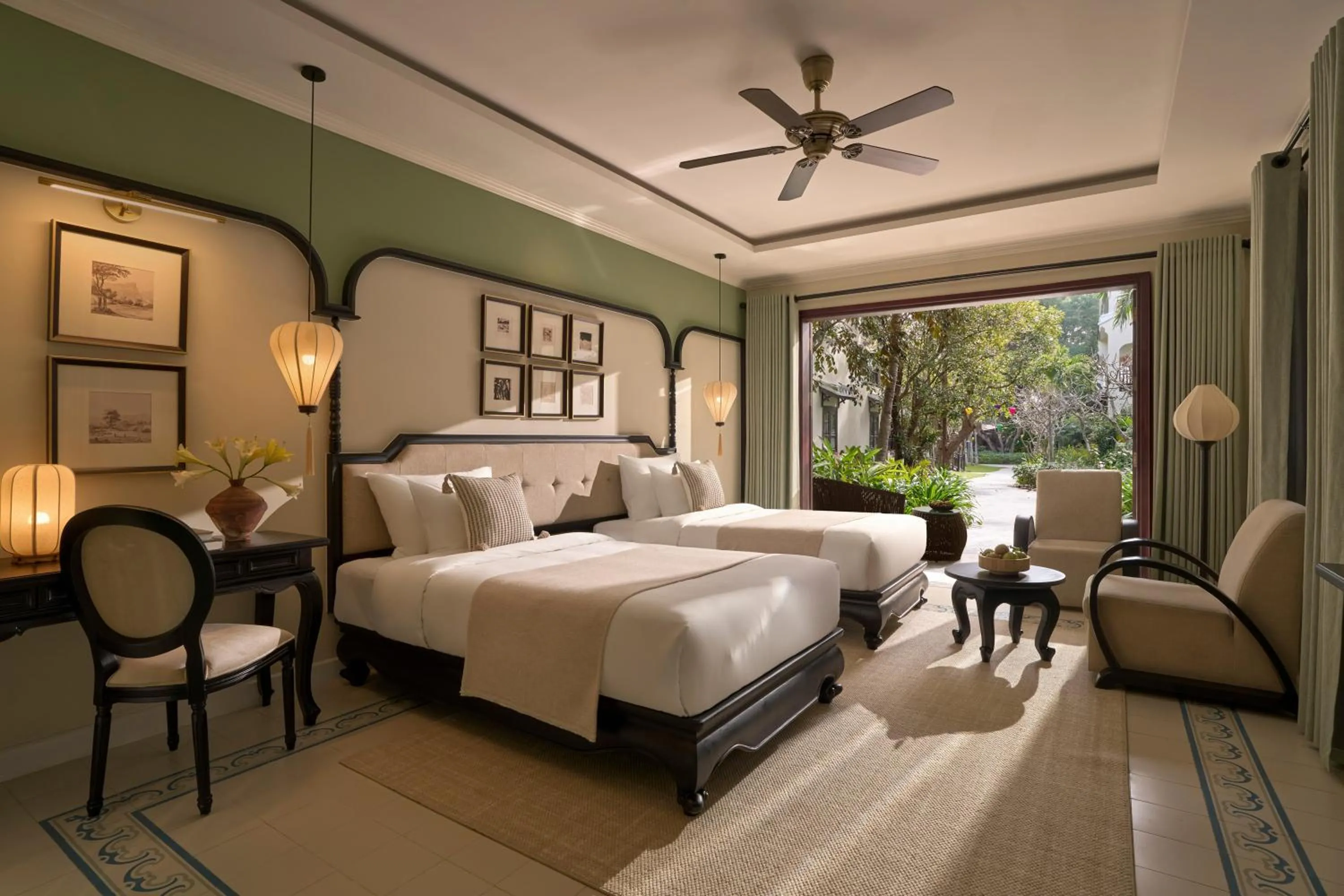 Bed in Grand Signature By M Village Hoi An Resort