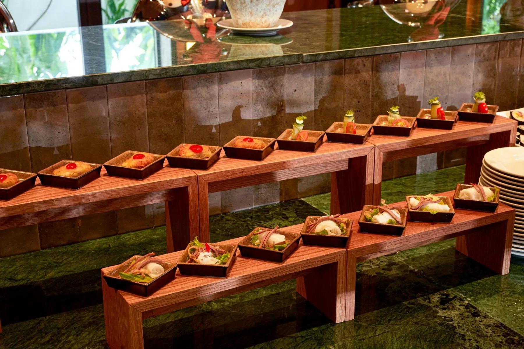 Buffet breakfast in Grand Signature By M Village Hoi An Resort