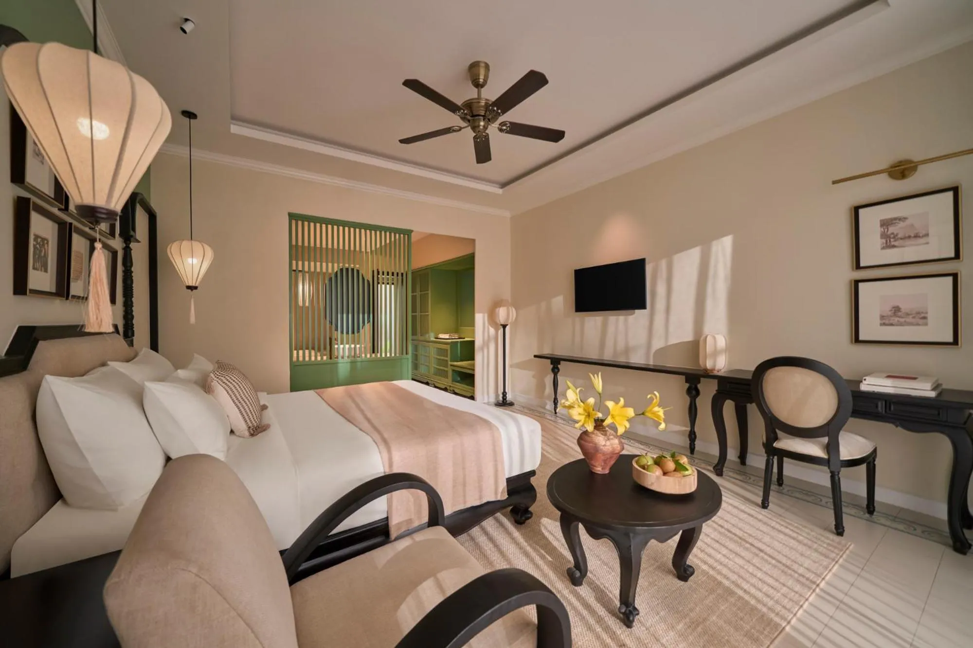 Bed in Grand Signature By M Village Hoi An Resort