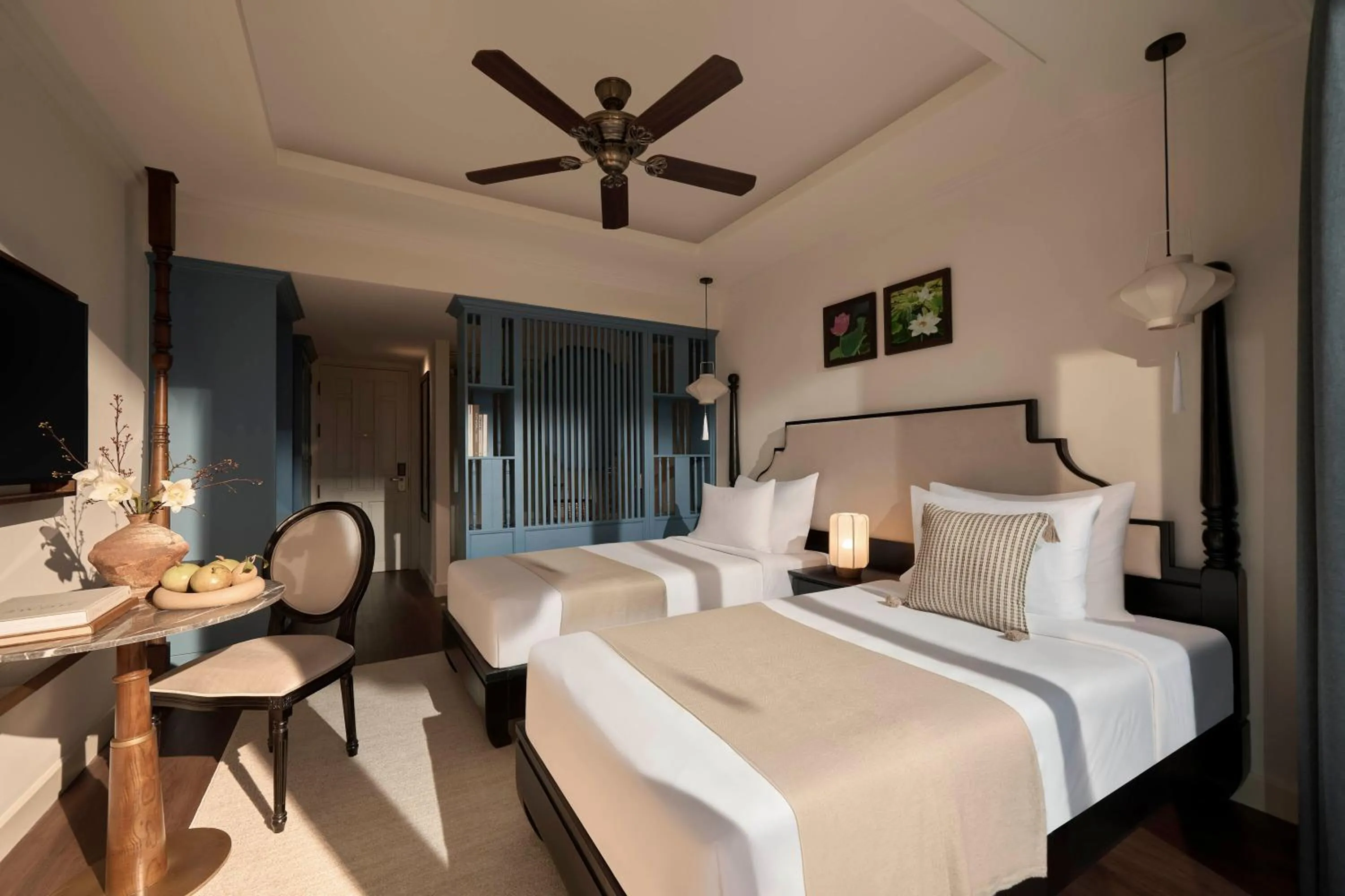 Bed in Grand Signature By M Village Hoi An Resort