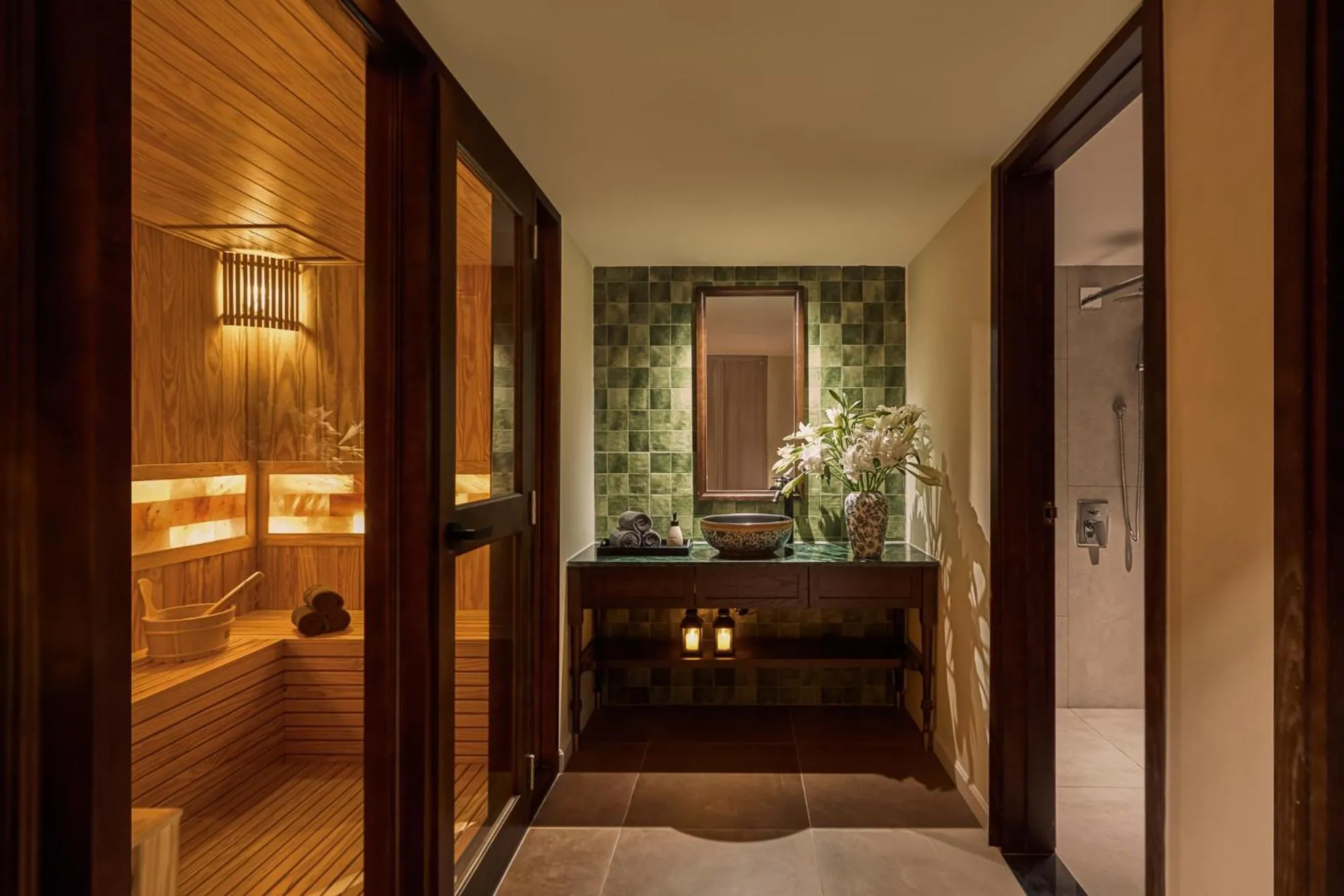Sauna in Grand Signature By M Village Hoi An Resort