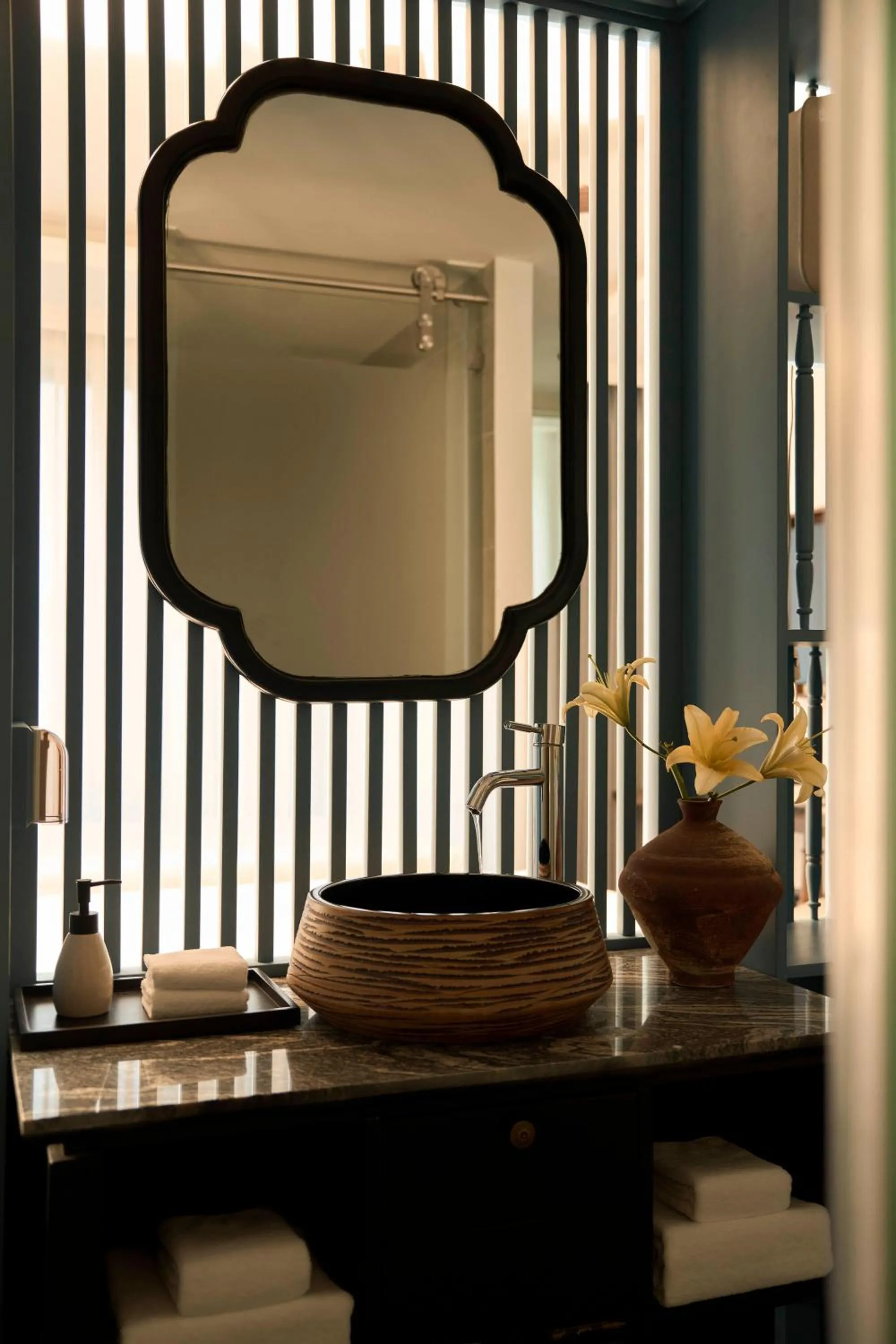 Bathroom in Grand Signature By M Village Hoi An Resort