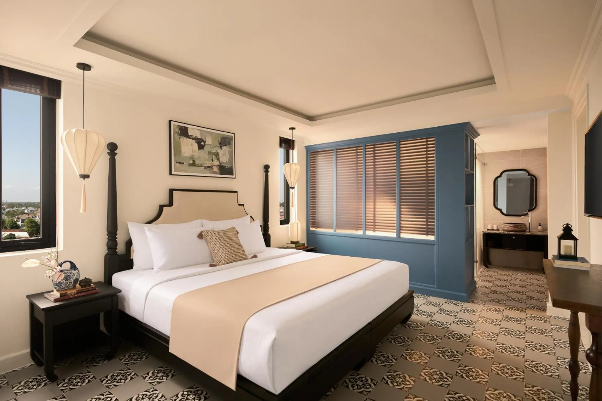 Bed in Grand Signature By M Village Hoi An Resort