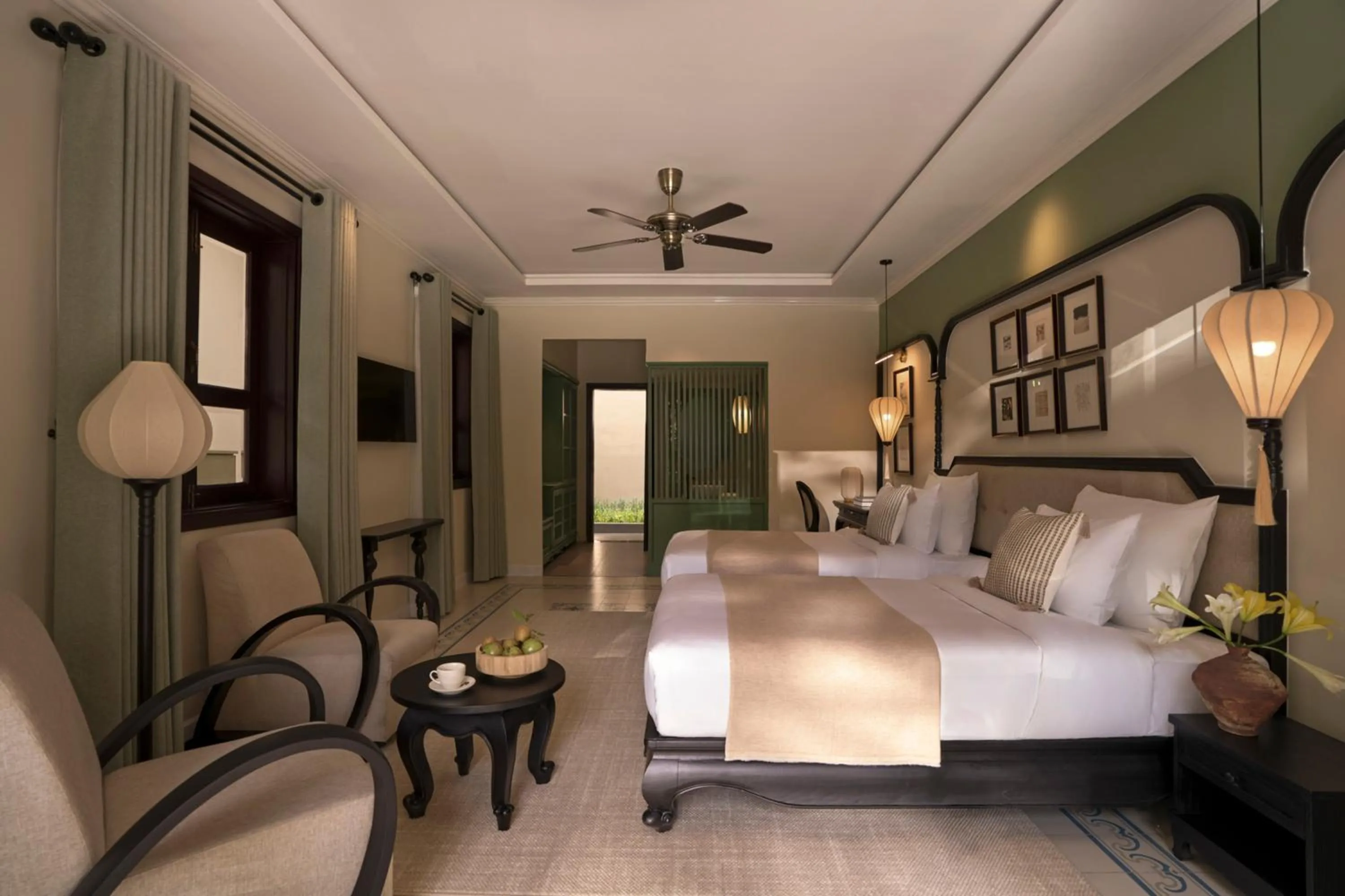 Bed in Grand Signature By M Village Hoi An Resort