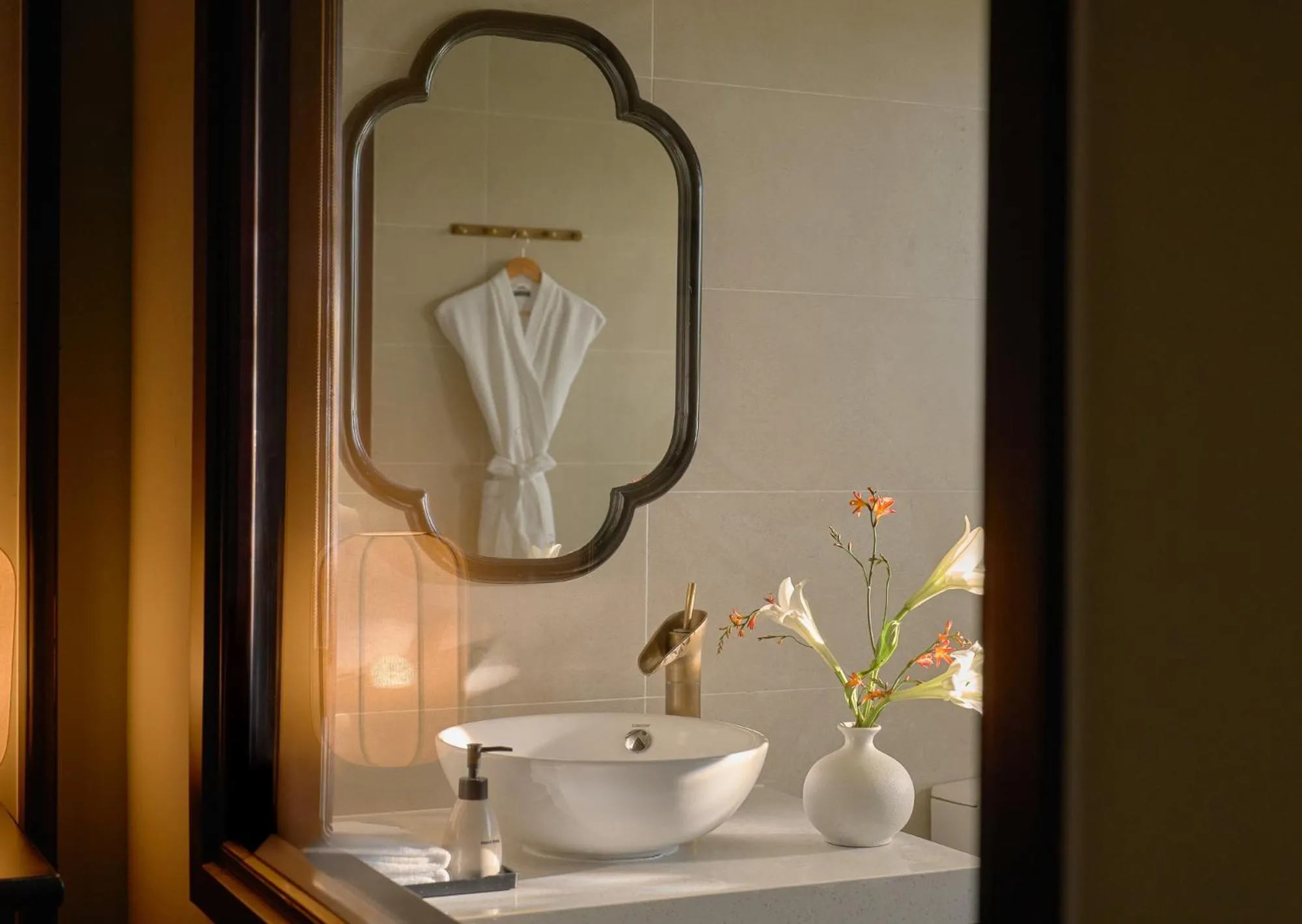 Bathroom in Grand Signature By M Village Hoi An Resort