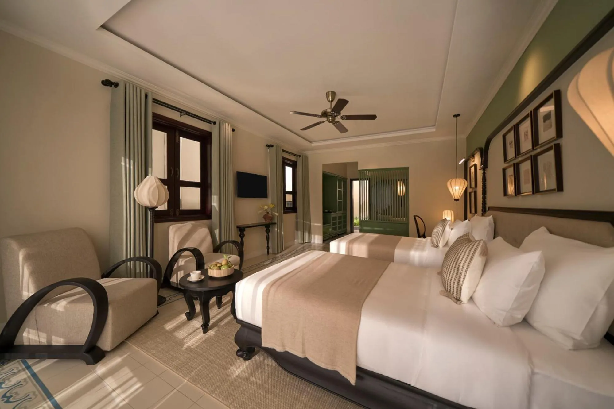 Bed in Grand Signature By M Village Hoi An Resort