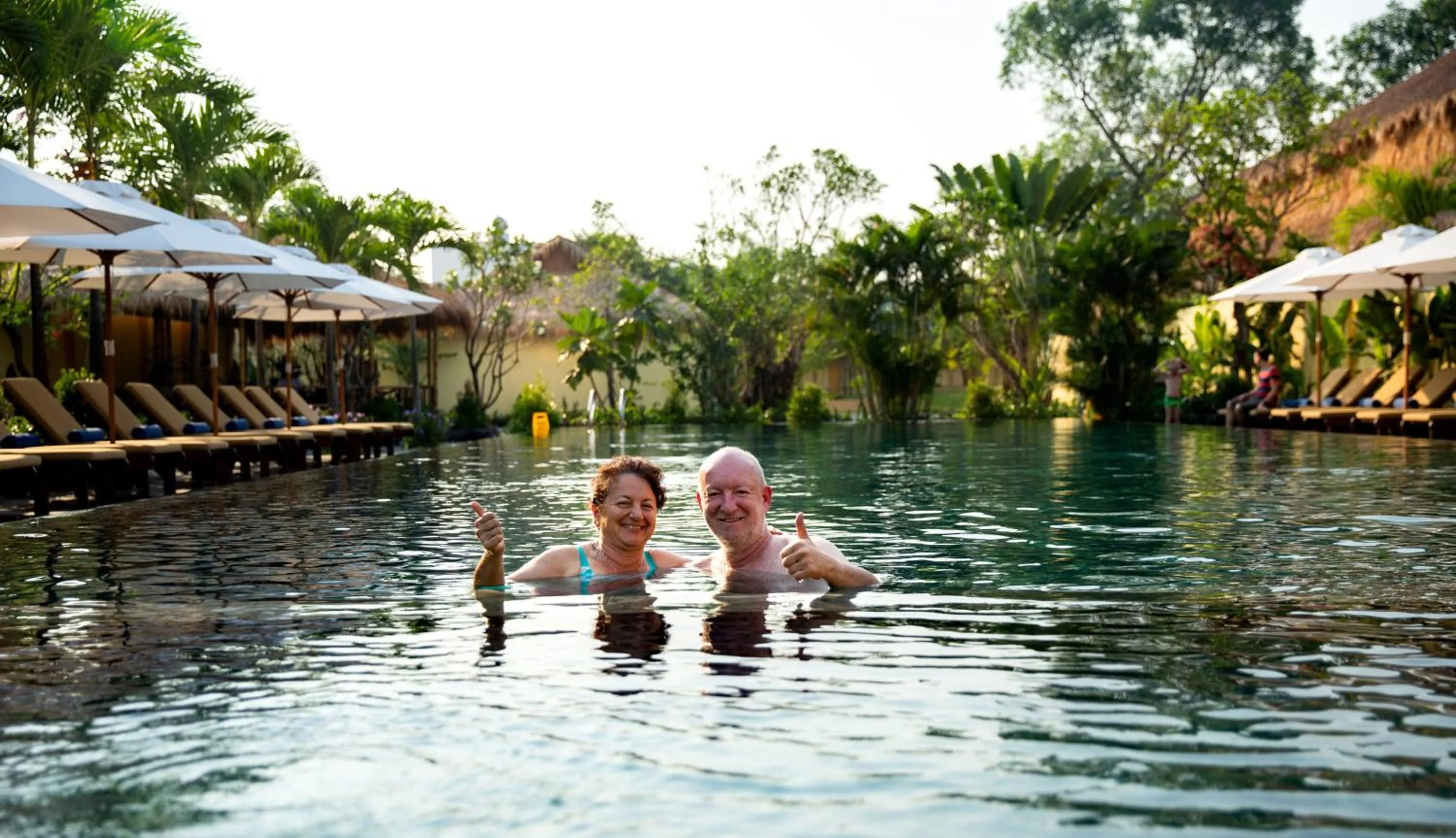 Swimming pool in Mulberry Collection Silk Village