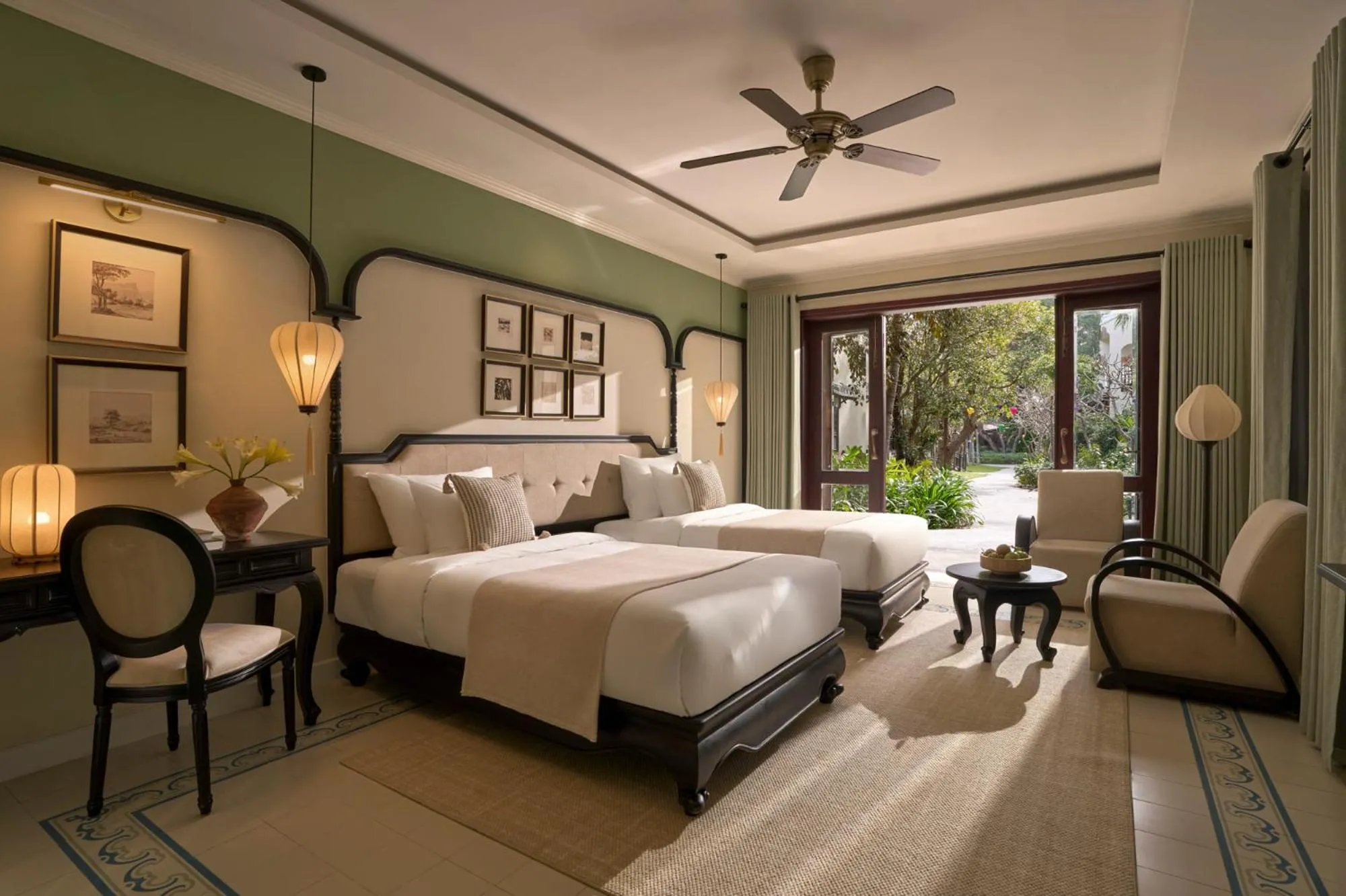 Bed in Grand Signature By M Village Hoi An Resort