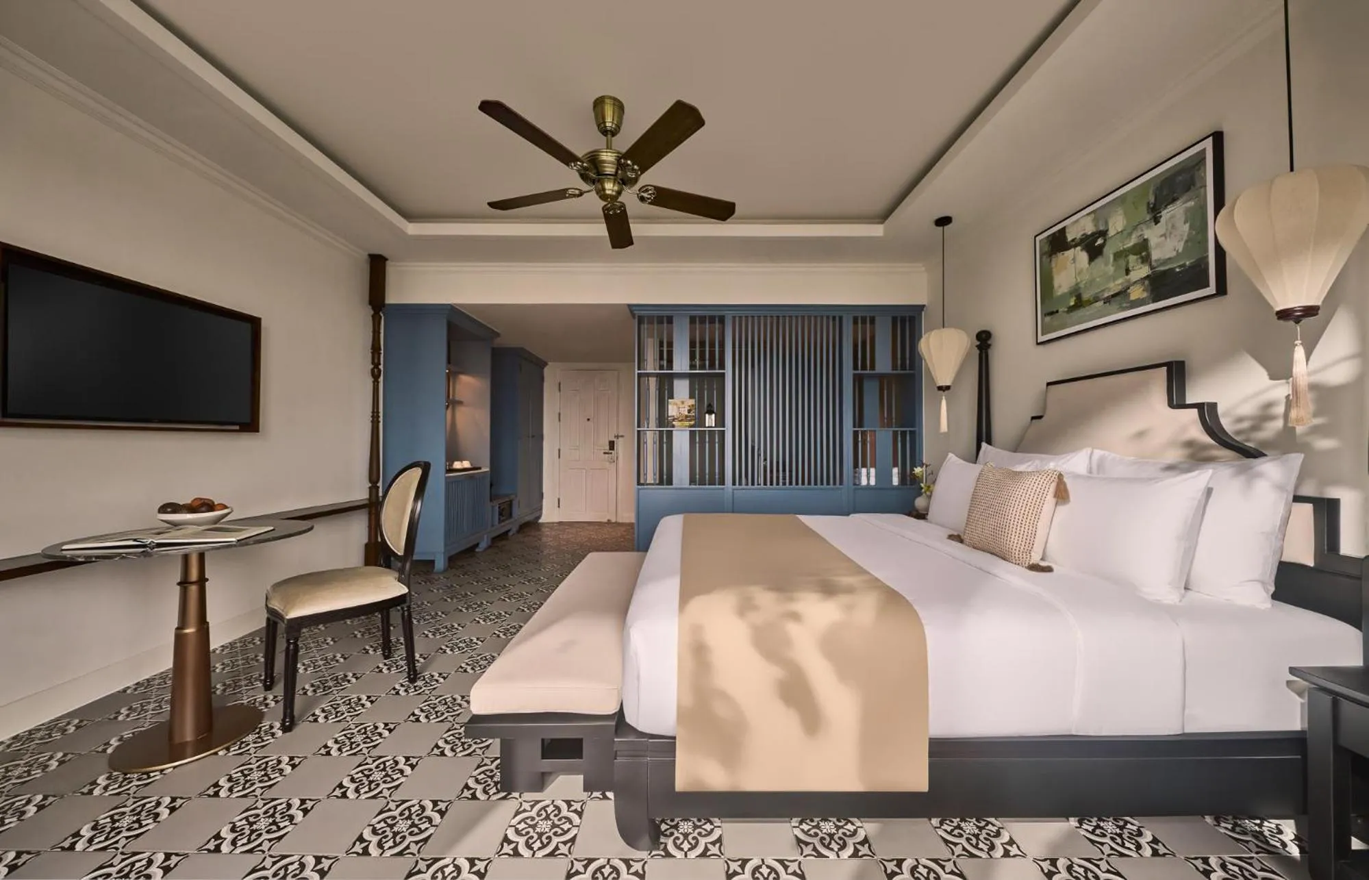 Bed in Grand Signature By M Village Hoi An Resort