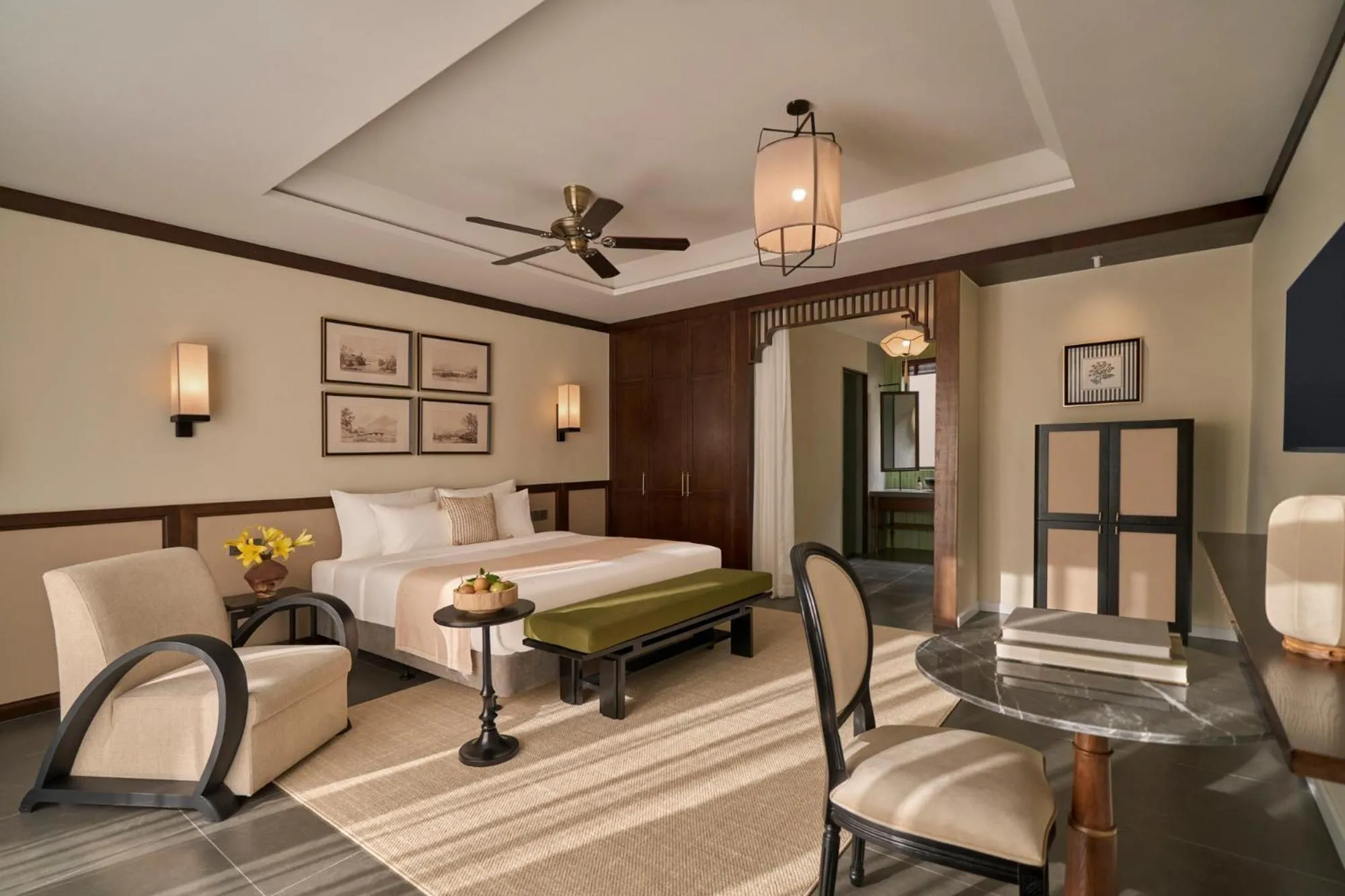 Bed in Grand Signature By M Village Hoi An Resort