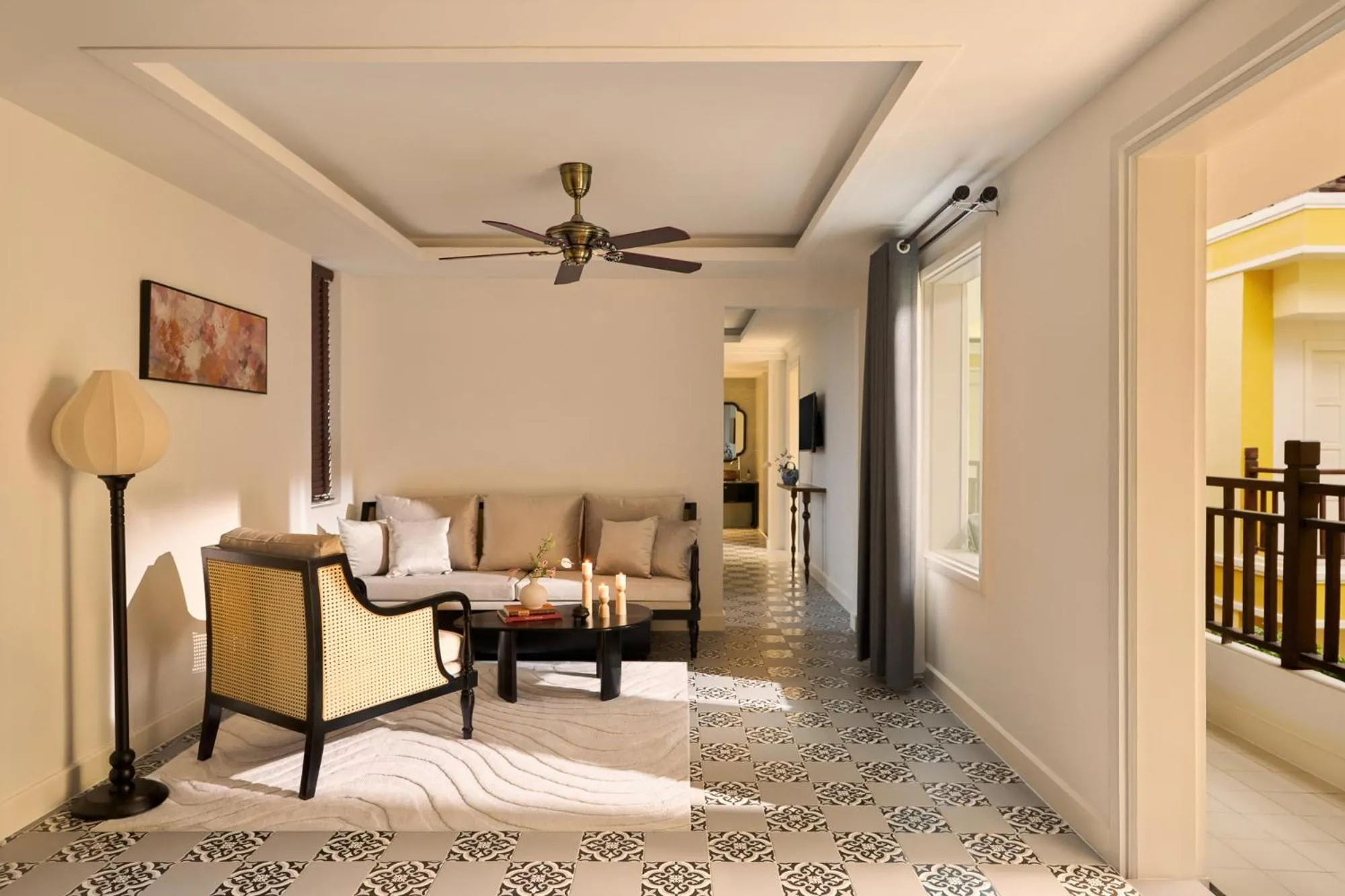 Seating area in Grand Signature By M Village Hoi An Resort