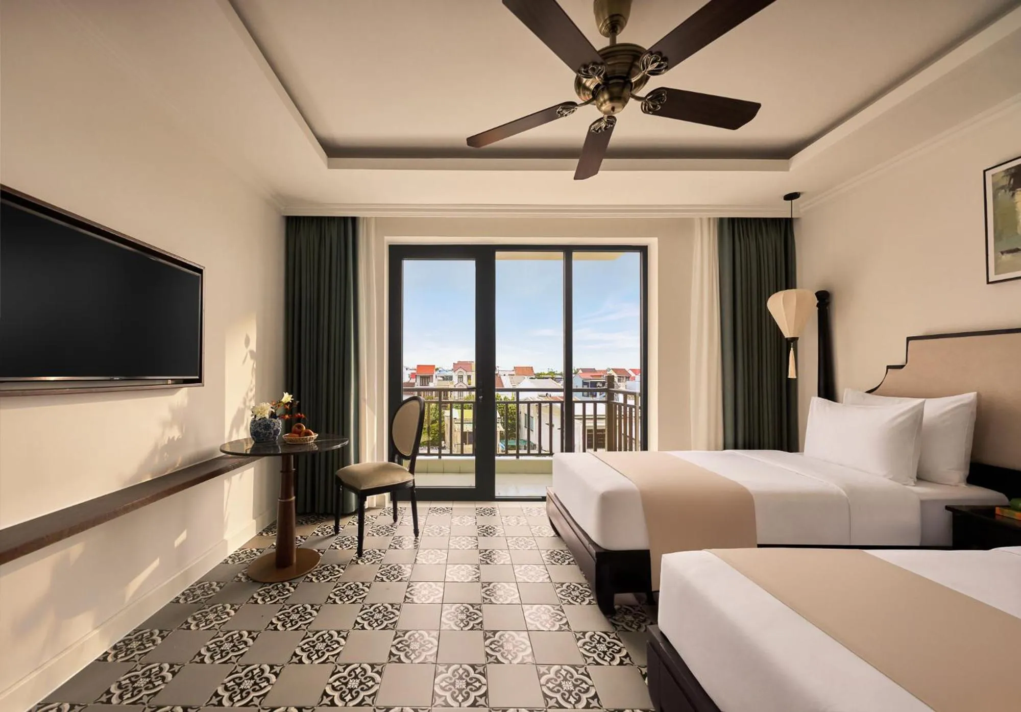 Bed in Grand Signature By M Village Hoi An Resort
