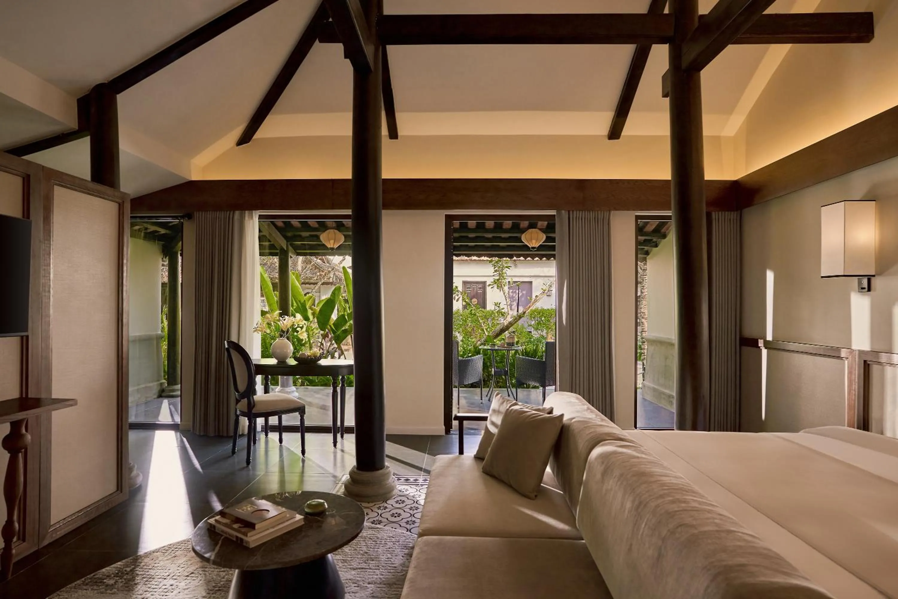 Bed in Grand Signature By M Village Hoi An Resort