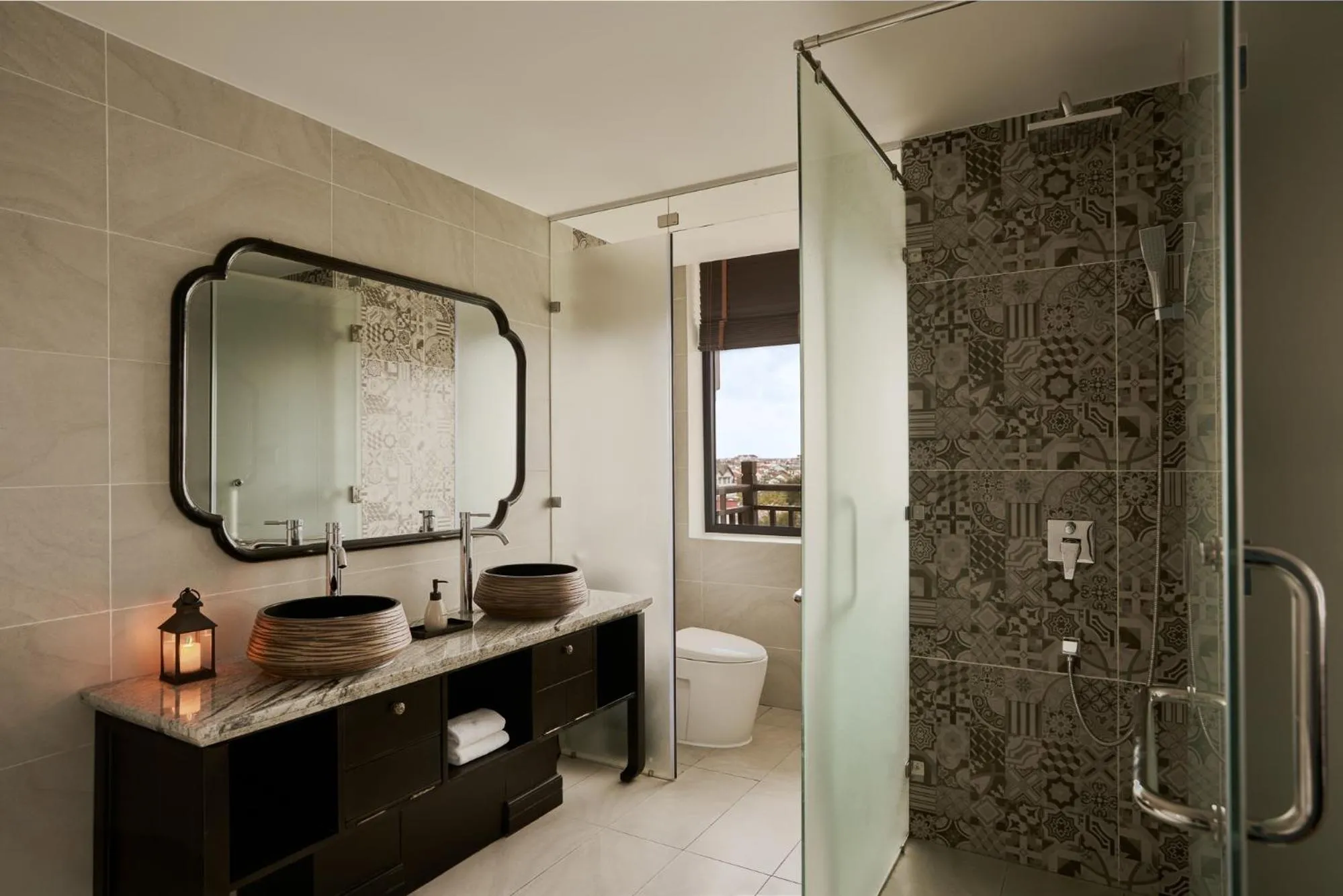 Shower in Grand Signature By M Village Hoi An Resort
