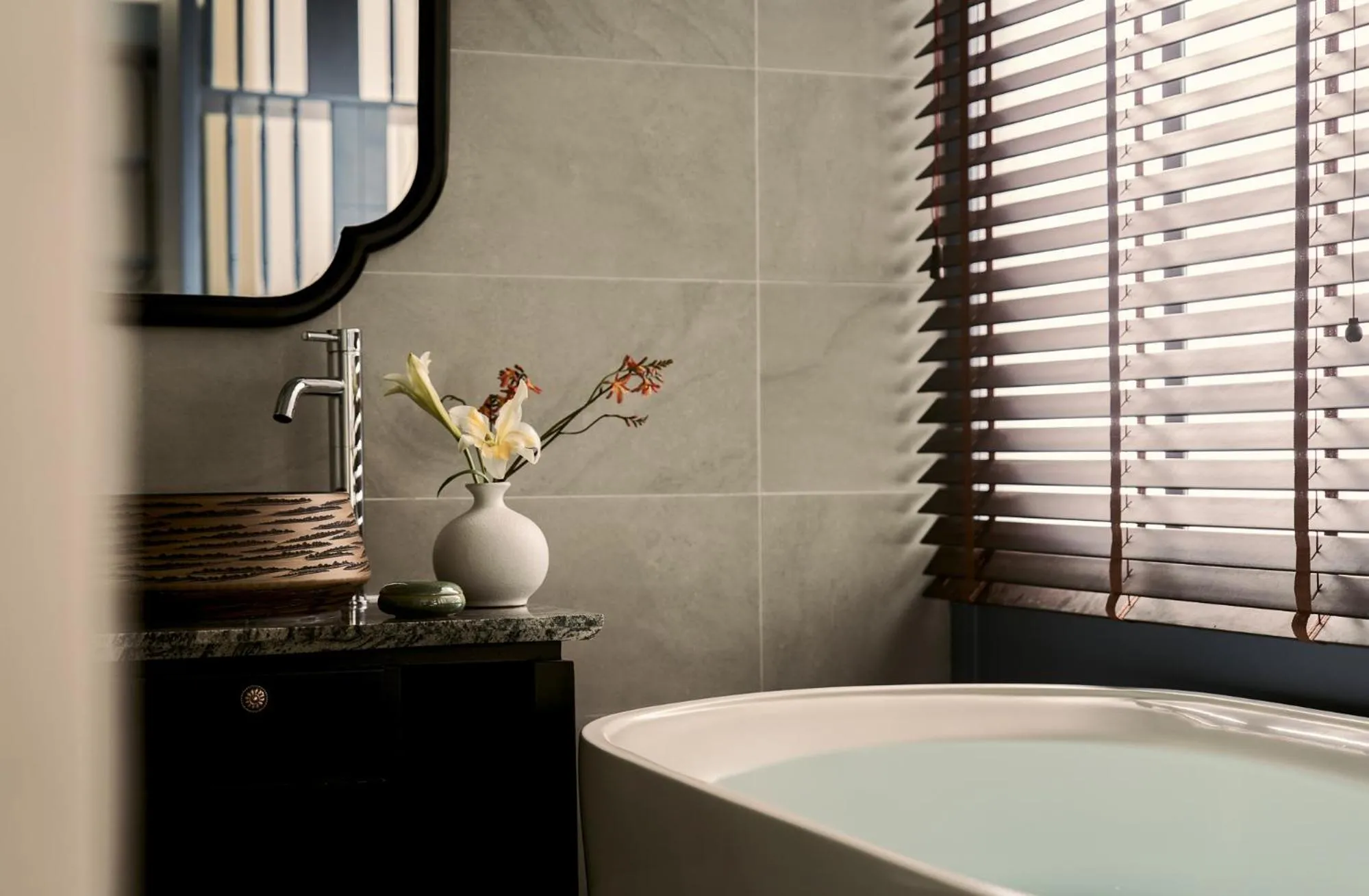 Bathroom in Grand Signature By M Village Hoi An Resort