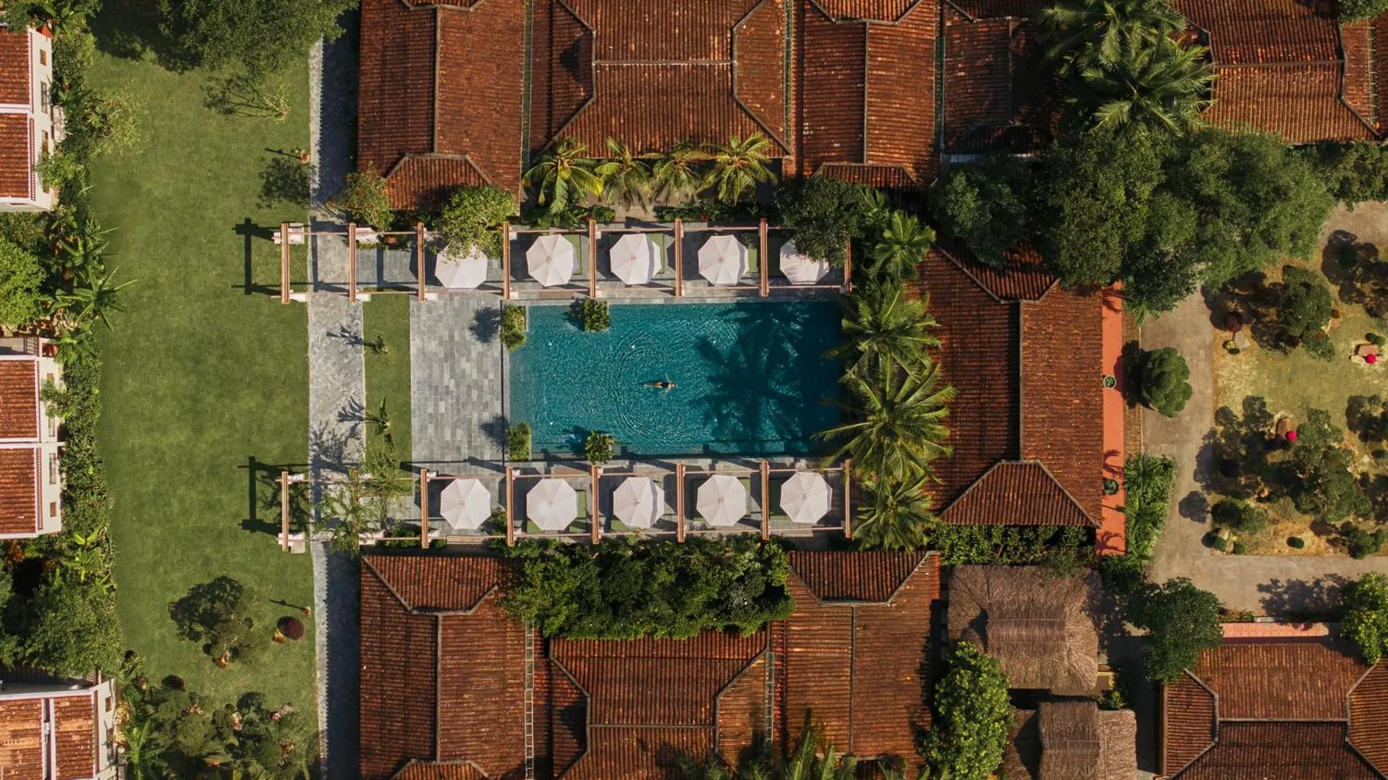 Pool view in Grand Signature By M Village Hoi An Resort