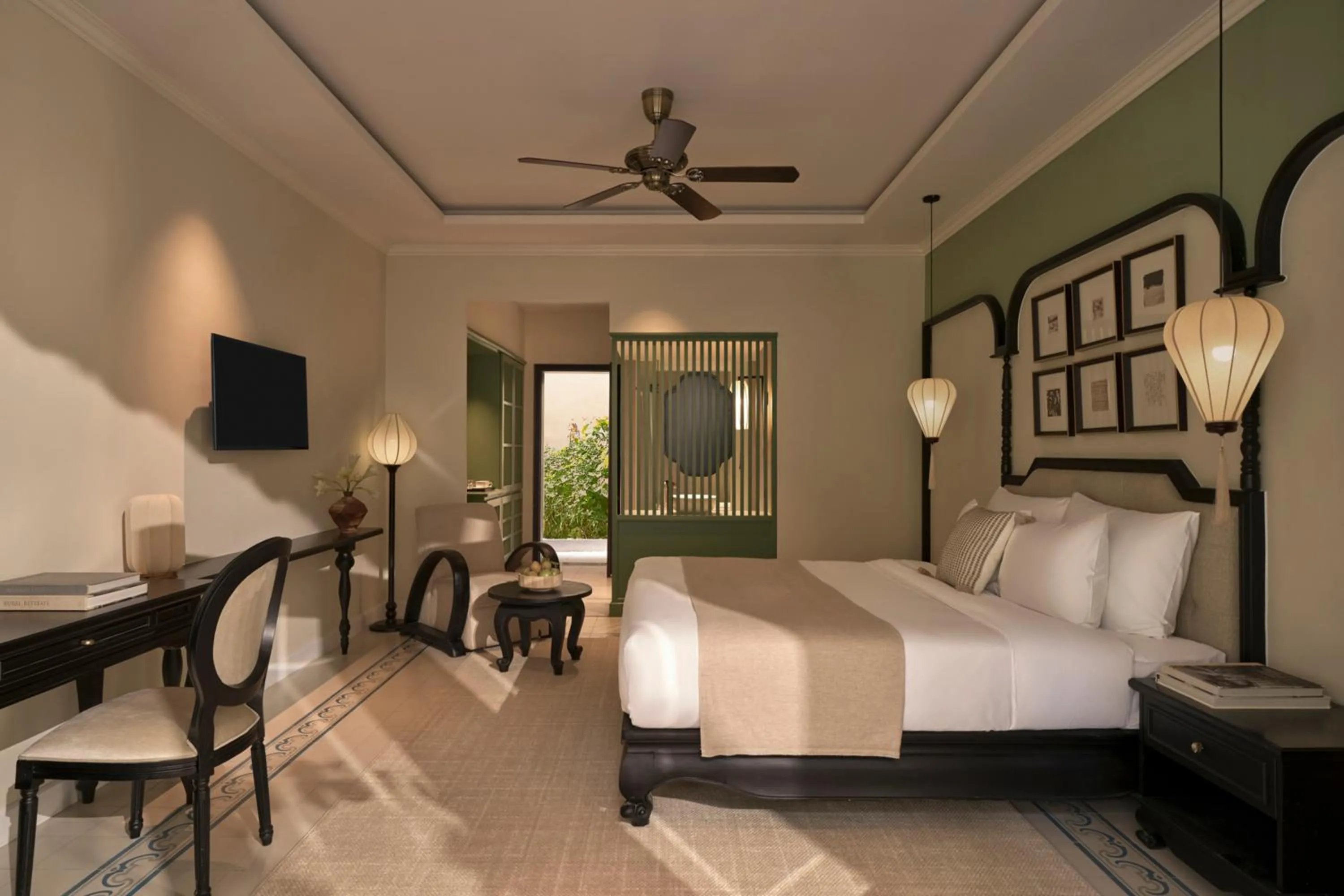 Bed in Grand Signature By M Village Hoi An Resort