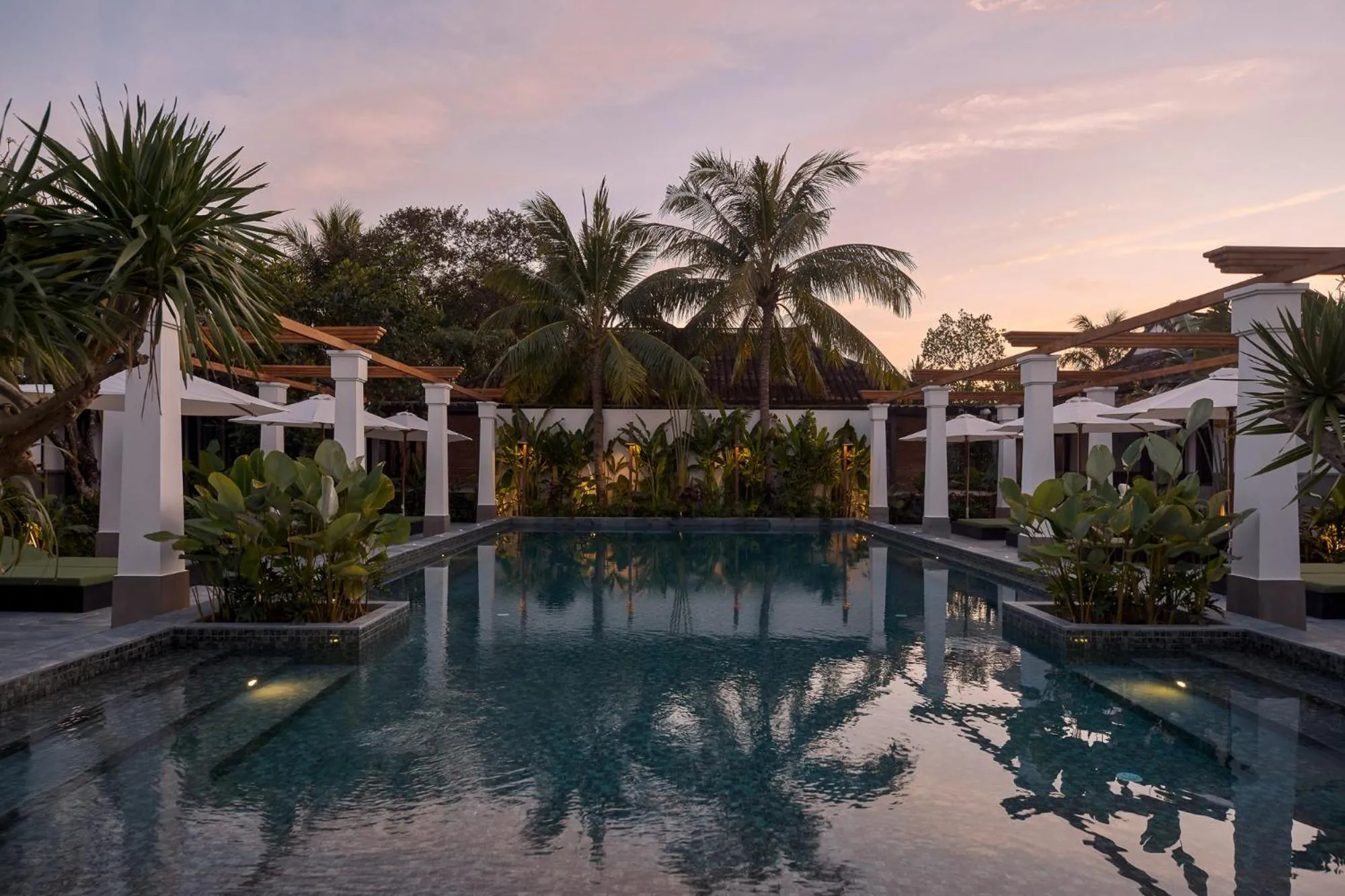 Pool view in Grand Signature By M Village Hoi An Resort
