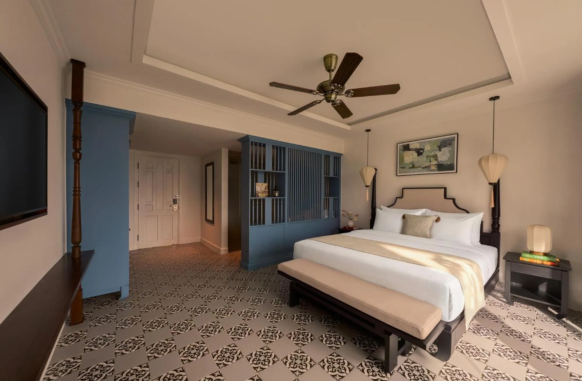 Bed in Grand Signature By M Village Hoi An Resort