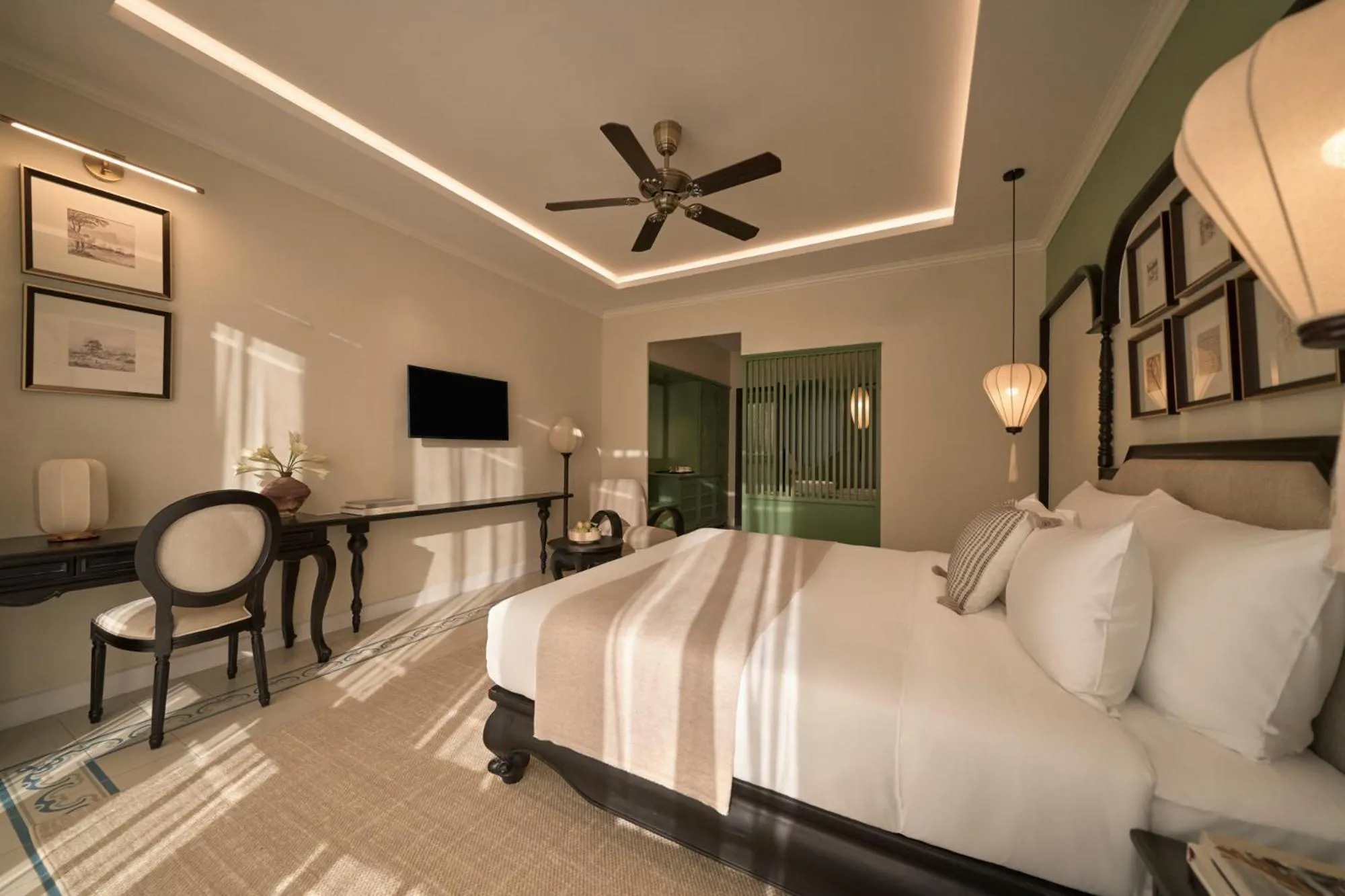 Bed in Grand Signature By M Village Hoi An Resort